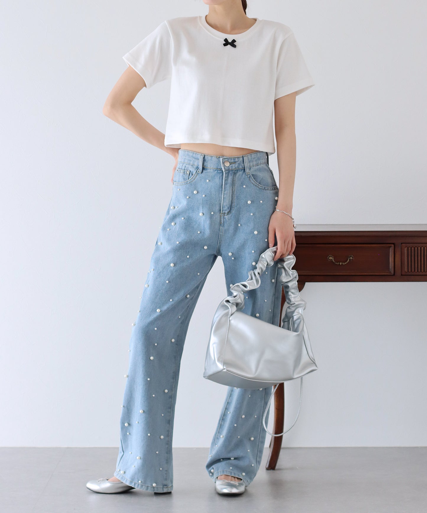 【SALE】ギャザーアレンジショルダーバッグ