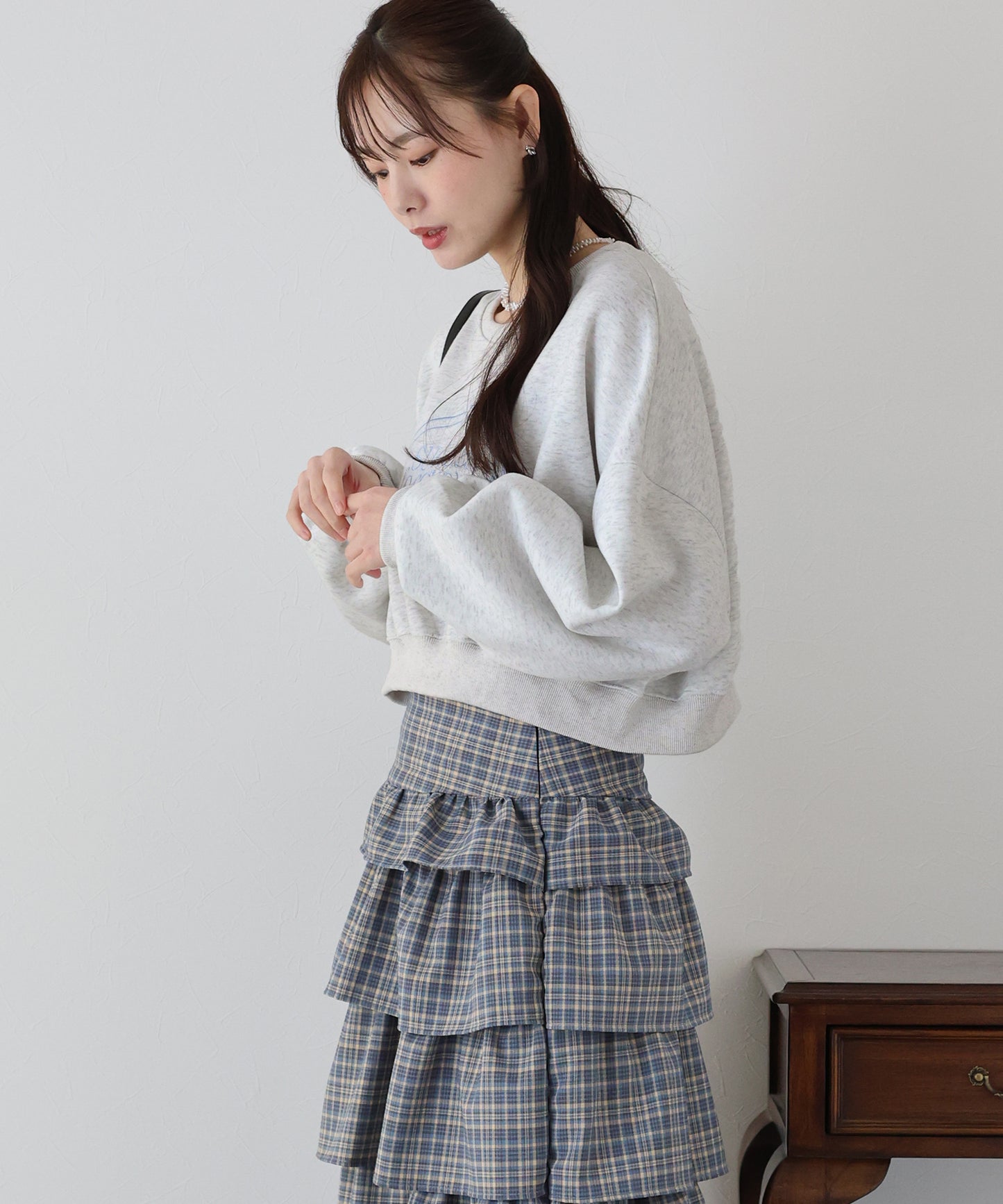 【TIME SALE】SunDayForever刺繍スウェット