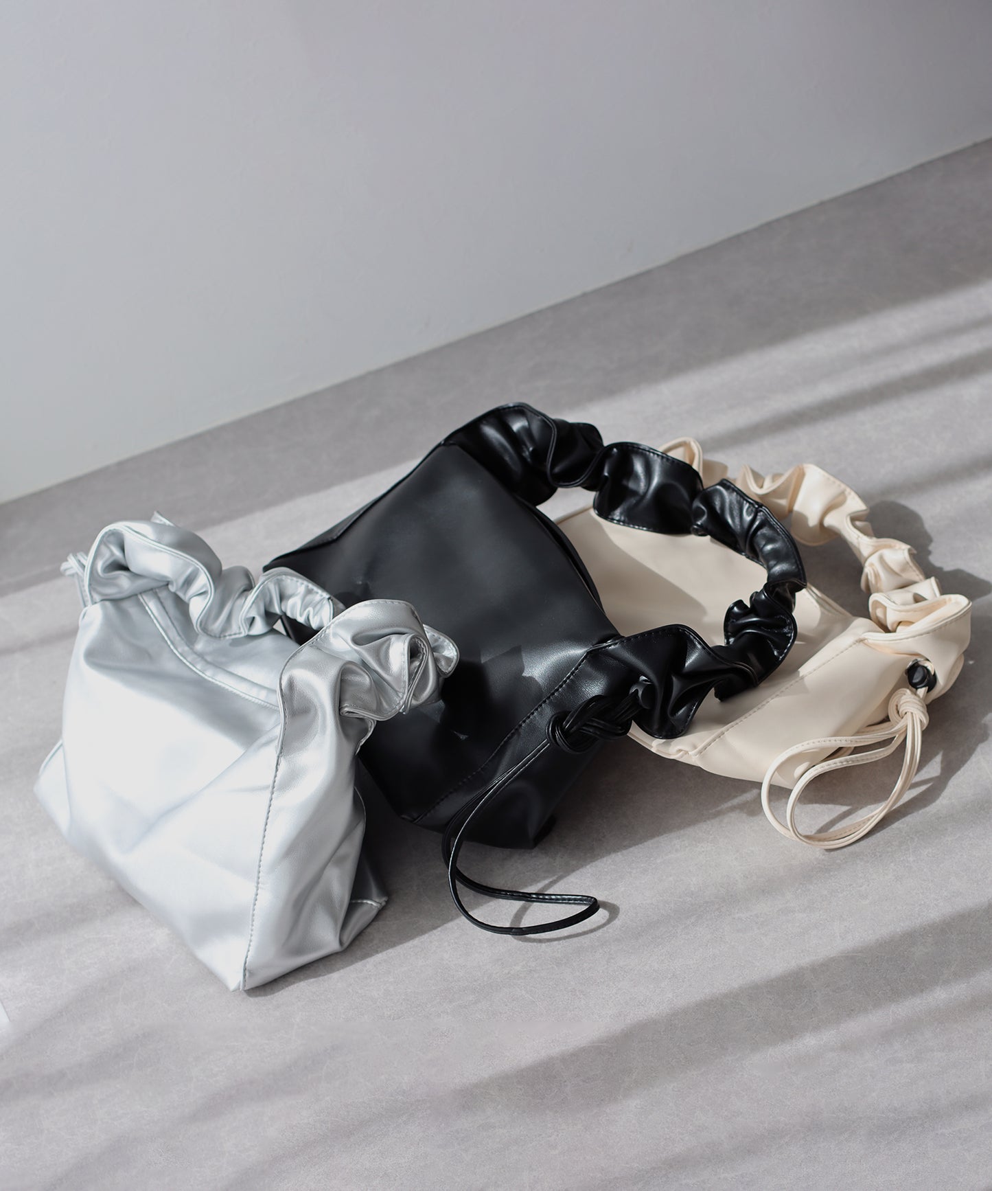 【SALE】ギャザーアレンジショルダーバッグ