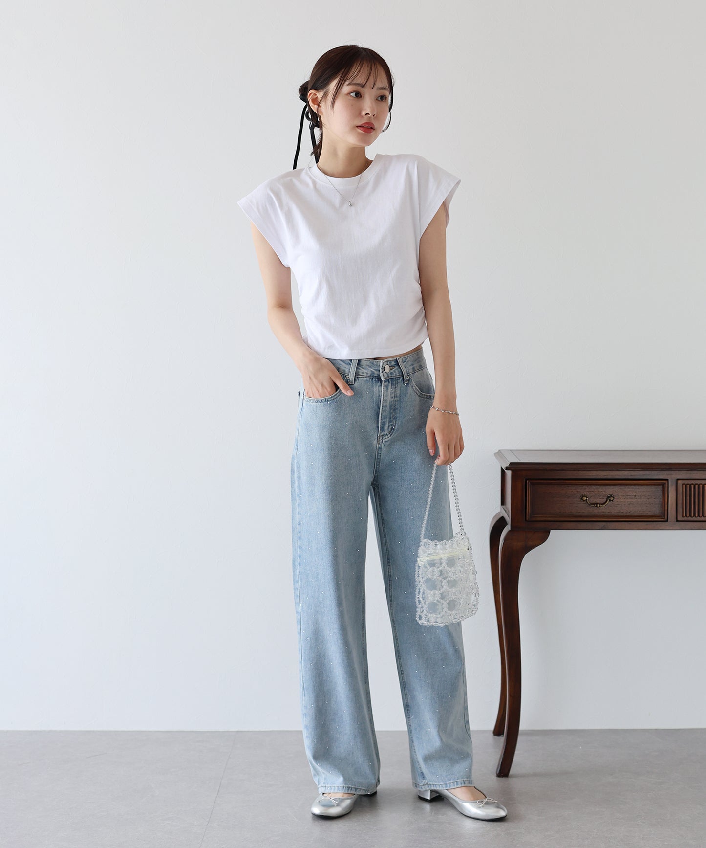 フレンチシャーリングTシャツ【ネコポス】