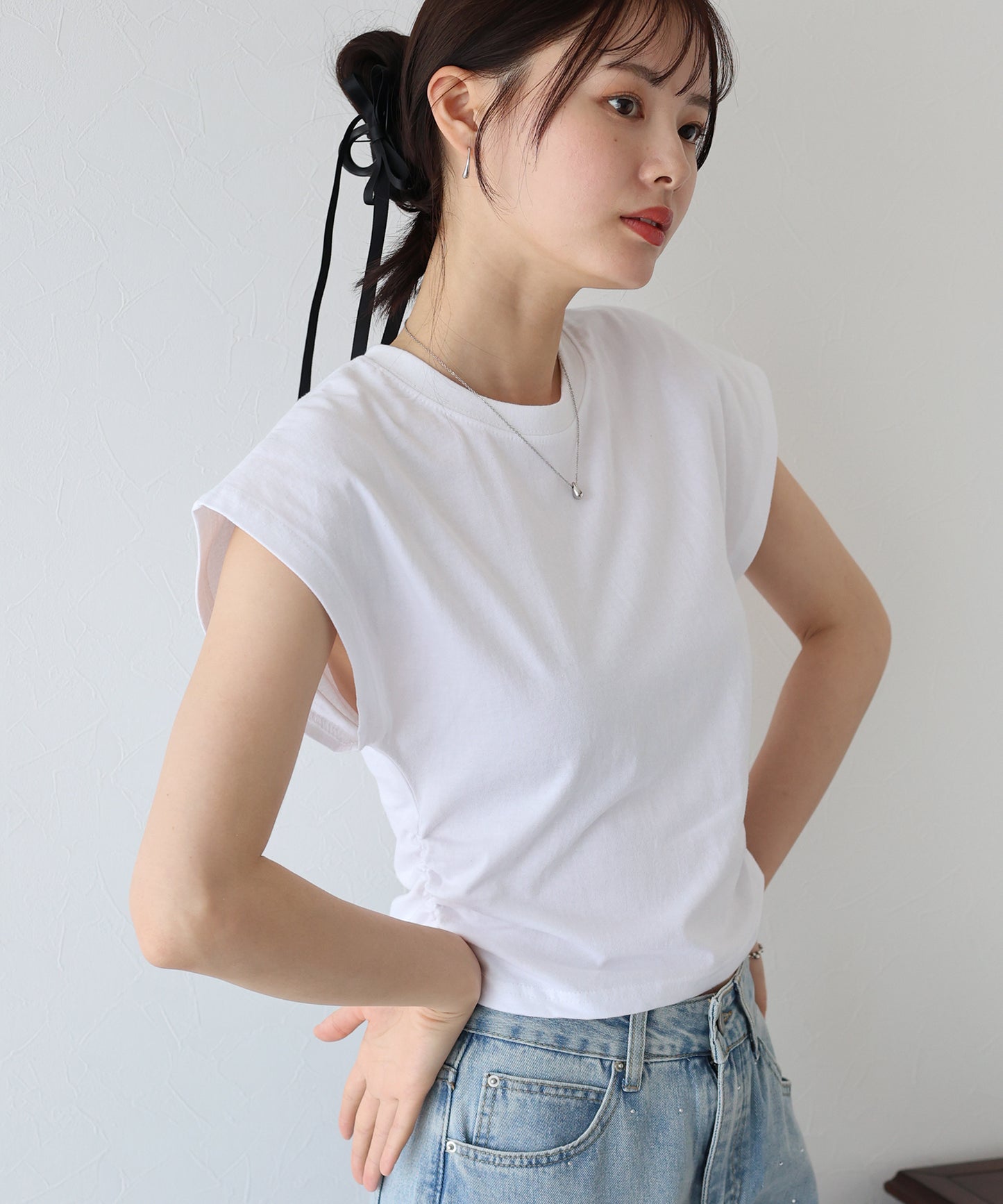 フレンチシャーリングTシャツ【ネコポス】