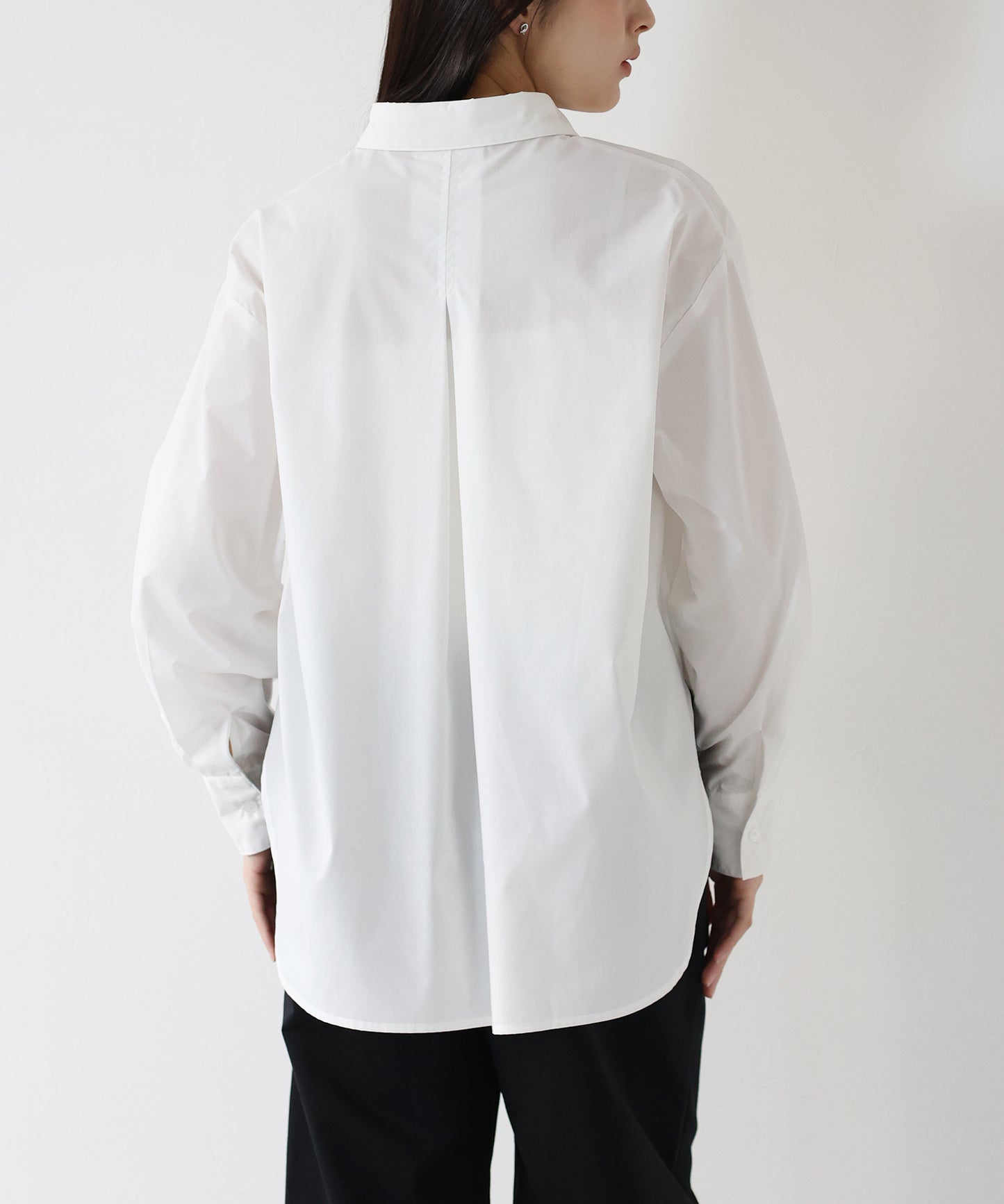 【TIME SALE】タック袖ビッグシャツ