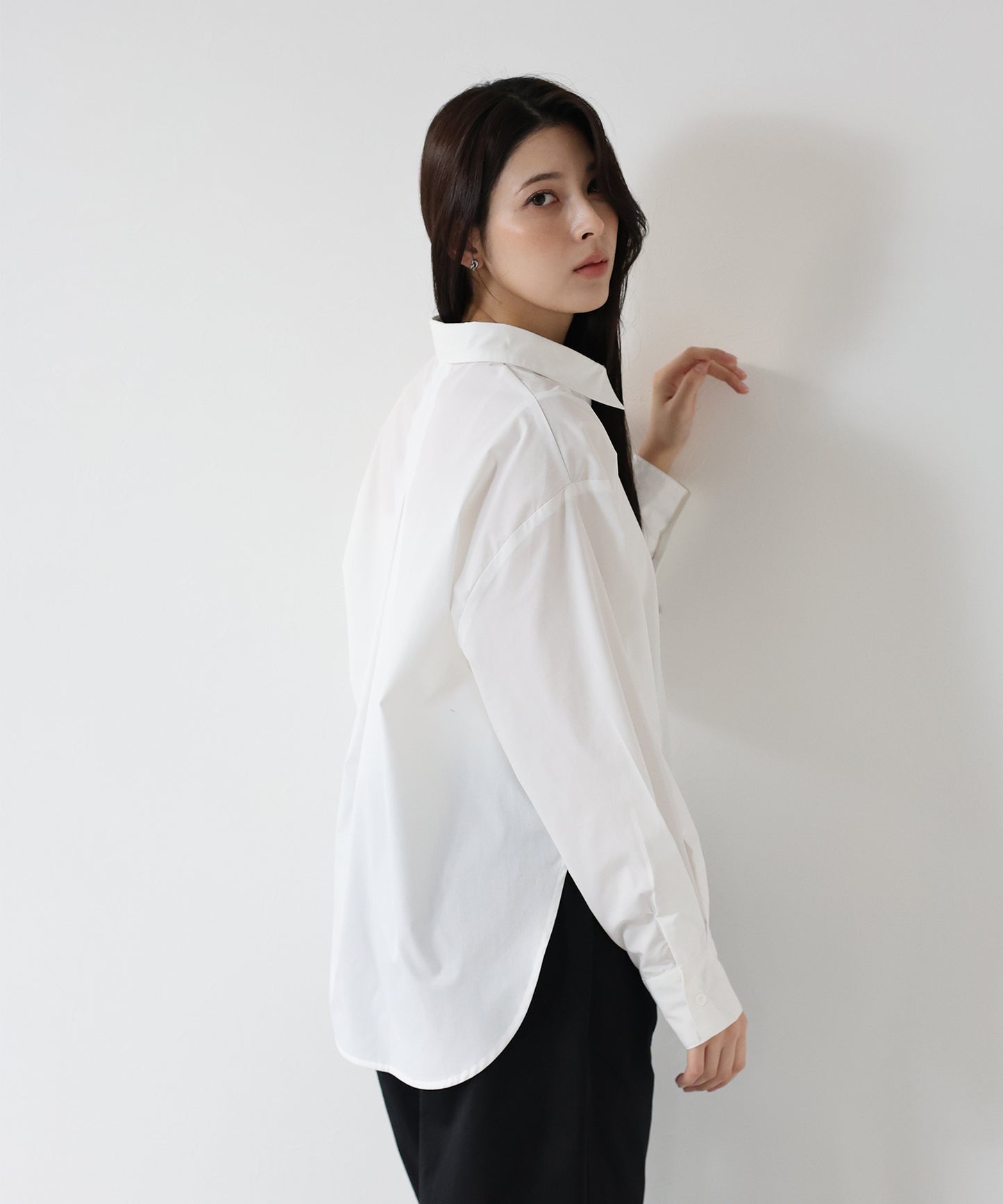 【TIME SALE】タック袖ビッグシャツ