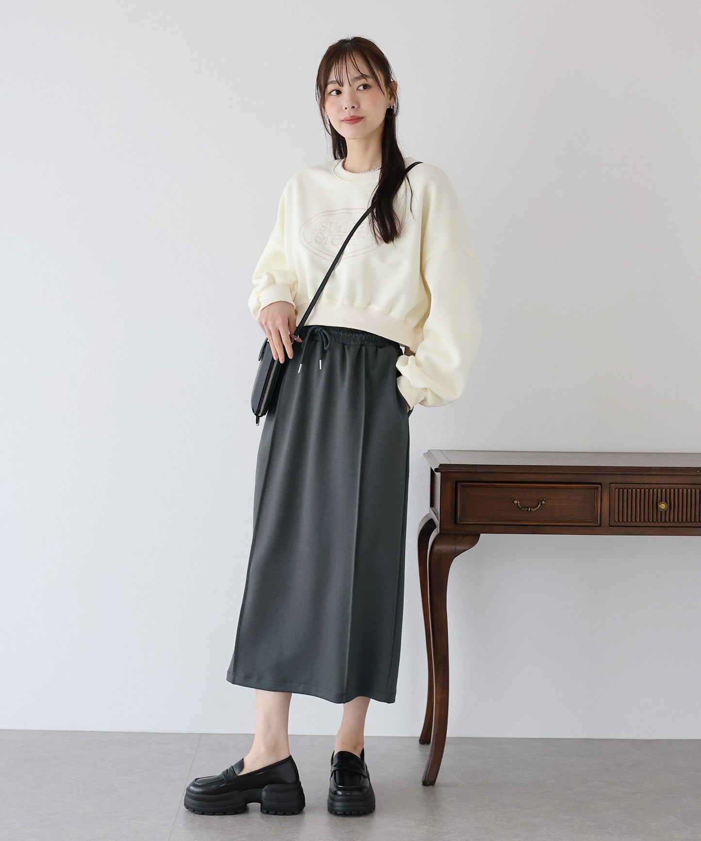 【SALE】スウェットタイトスカート