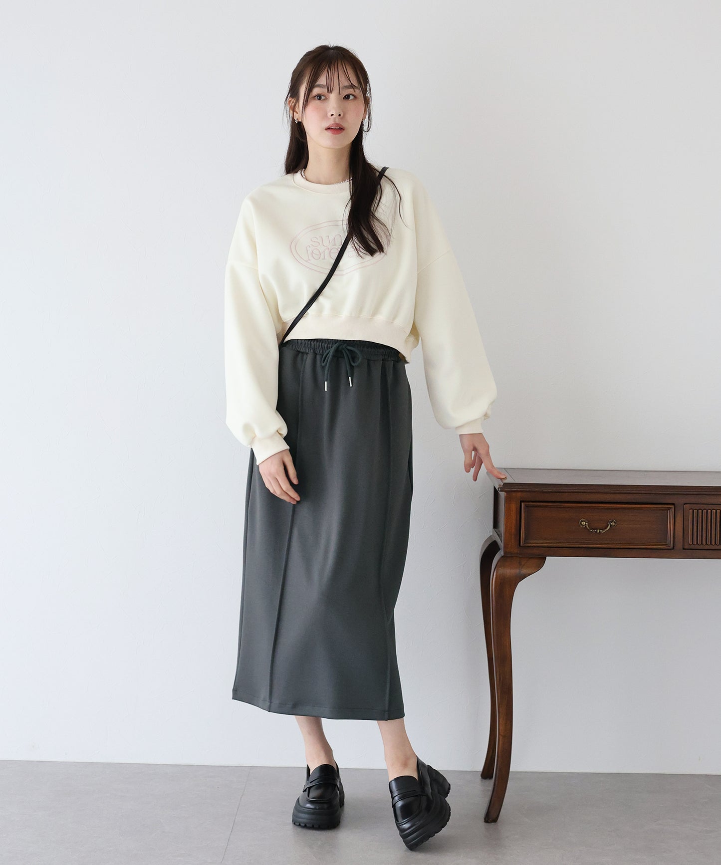 【SALE】スウェットタイトスカート
