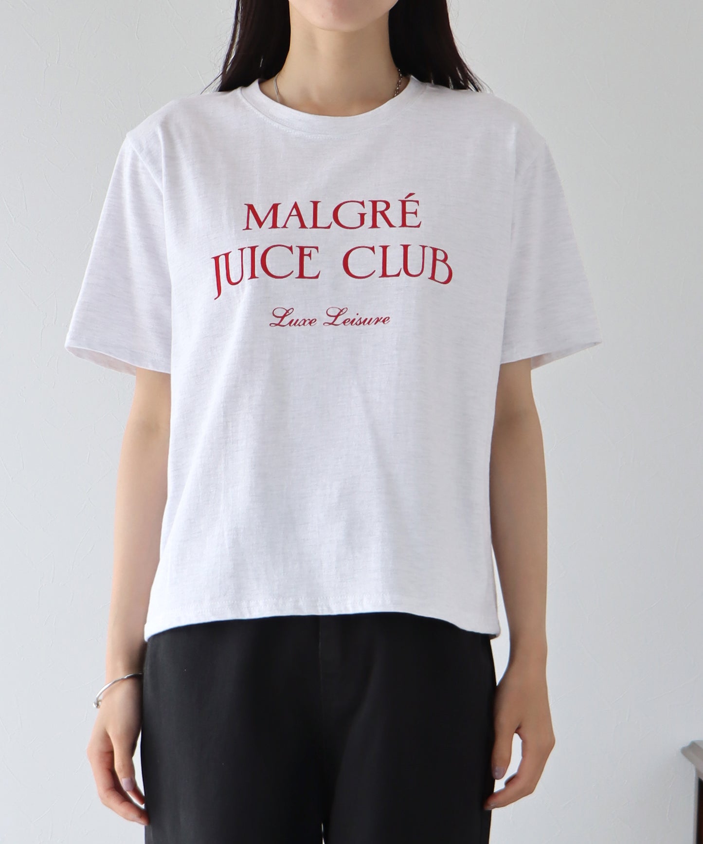 【TIME SALE】MALGRE JUICE CLUBプリントTシャツ【ゆうパケット】