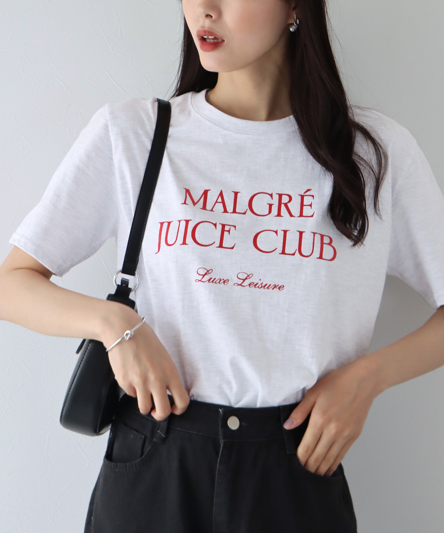 【TIME SALE】MALGRE JUICE CLUBプリントTシャツ【ゆうパケット】