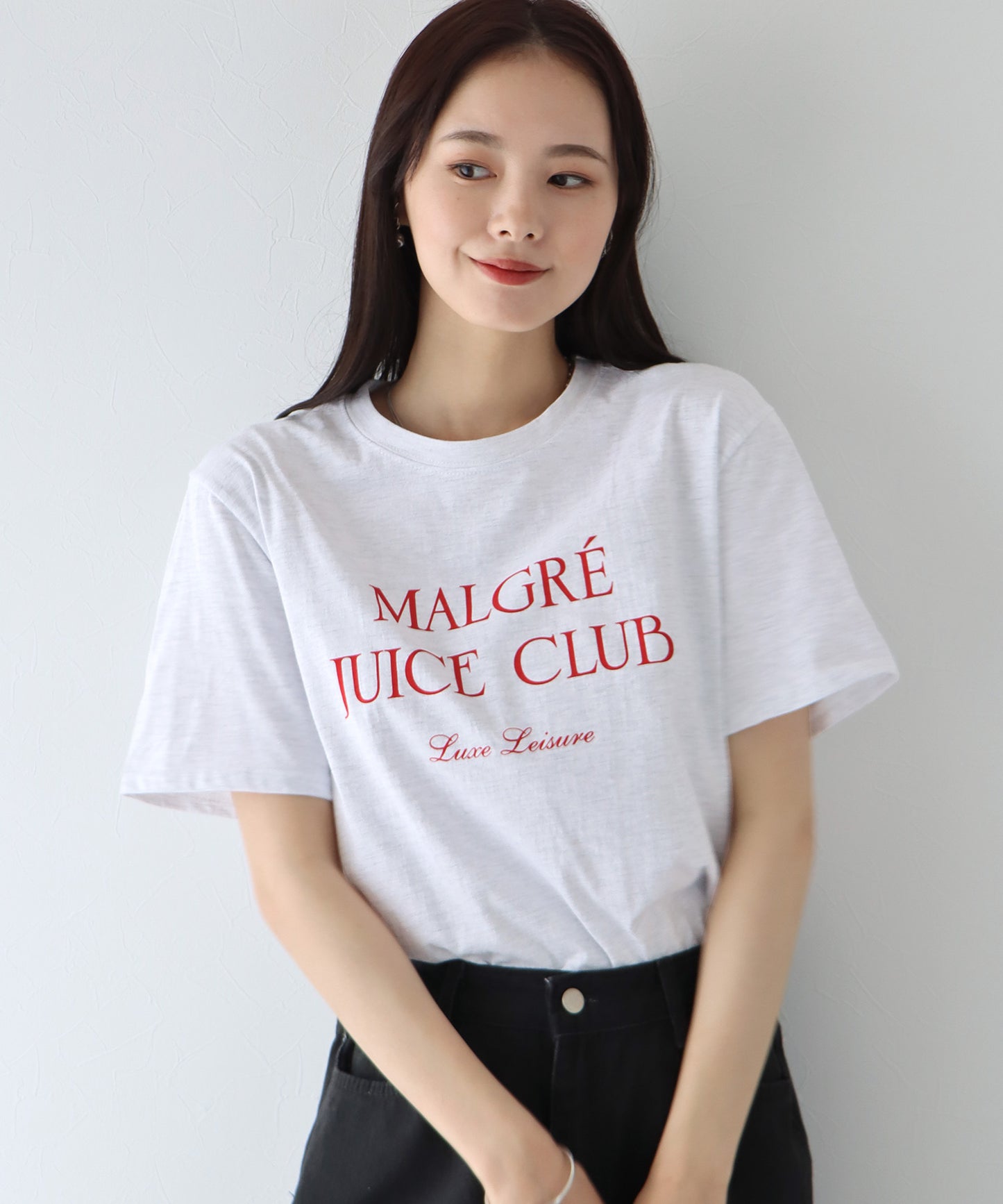 【TIME SALE】MALGRE JUICE CLUBプリントTシャツ【ゆうパケット】
