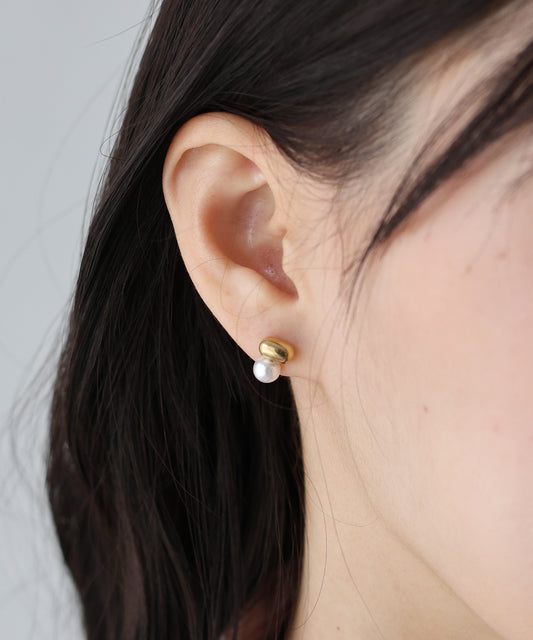 ボールパールピアス / サージカルステンレス【ネコポス】
