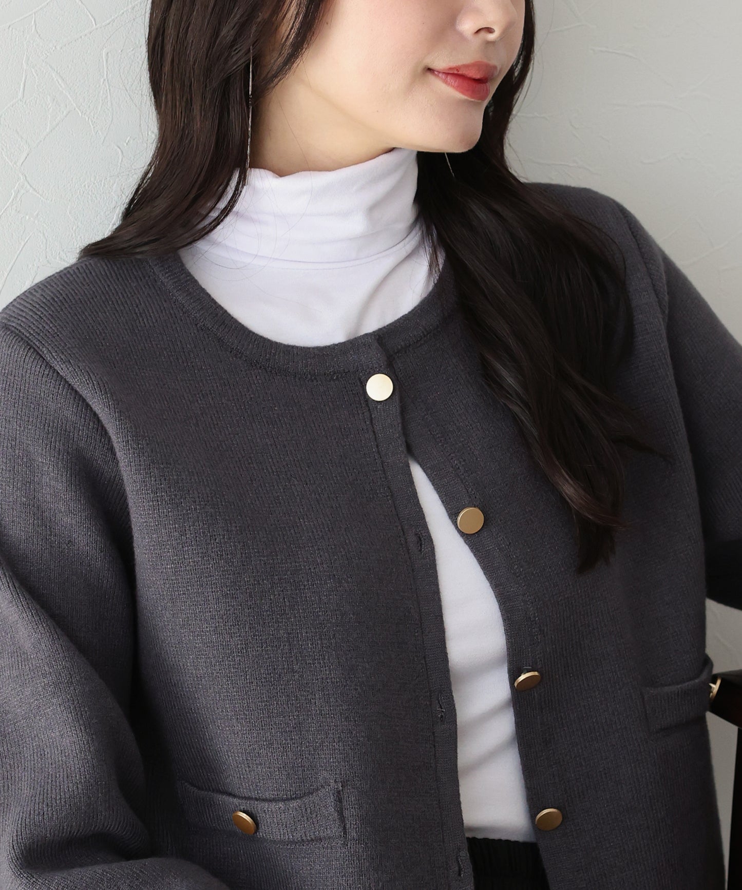 【SALE】タートルネックカットソー【ネコポス】