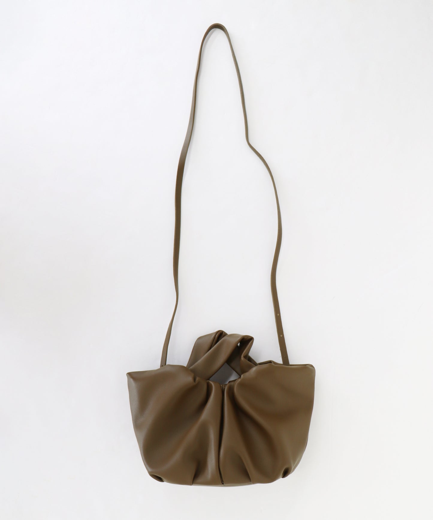 【SALE】ギャザーハンドバッグ