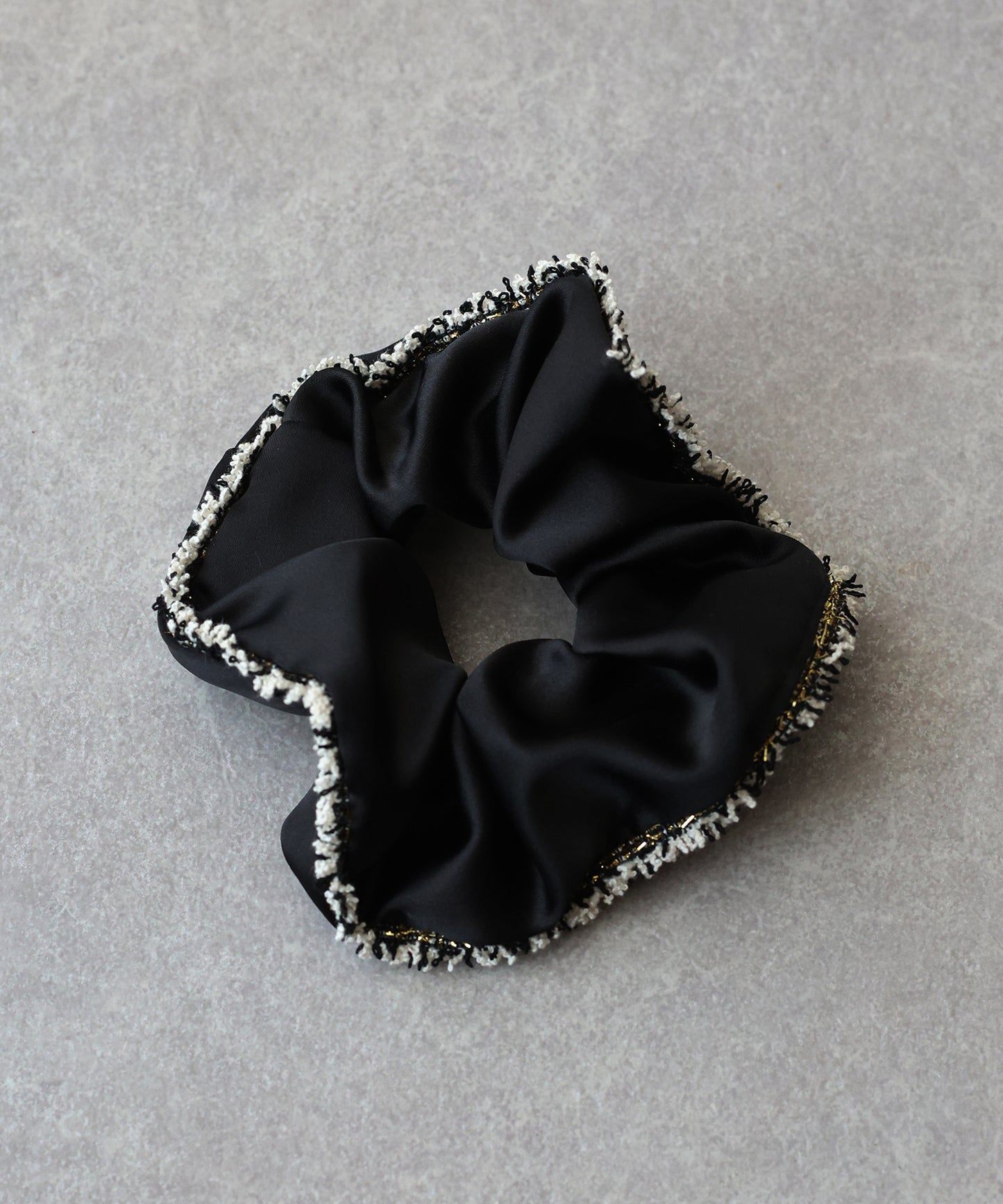 【早割5%OFF】ツイードサテンシュシュ【ネコポス】