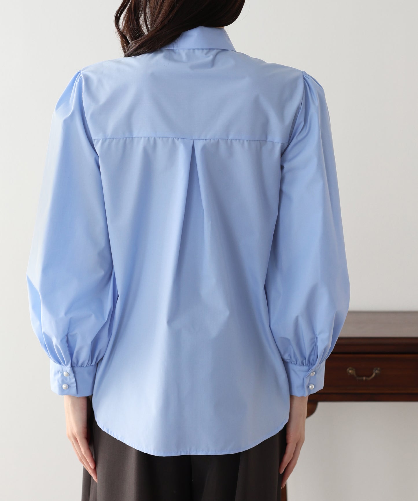 ビッグリボンボウタイブラウス【ネコポス】