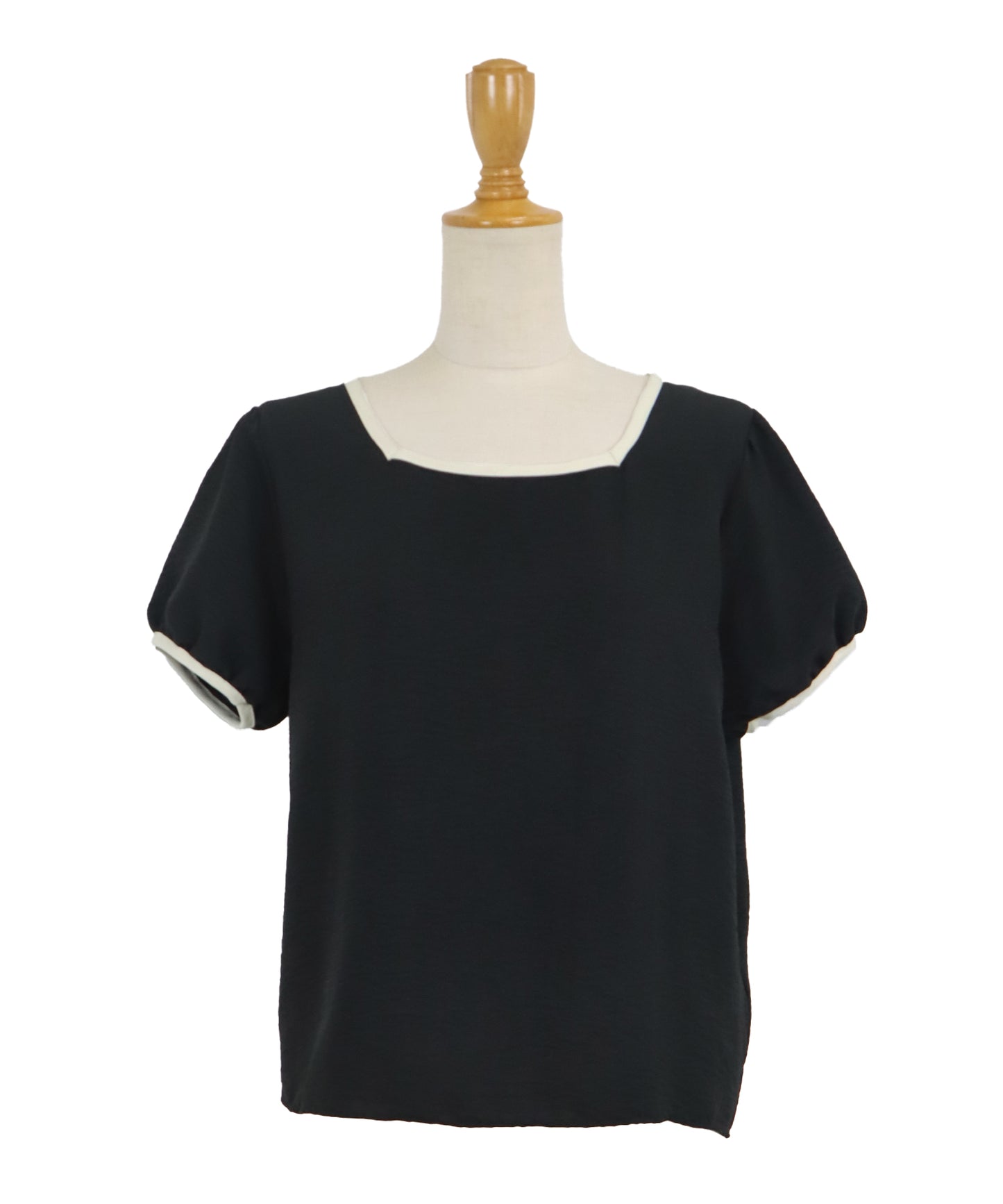 配色スクエアブラウス【ネコポス】