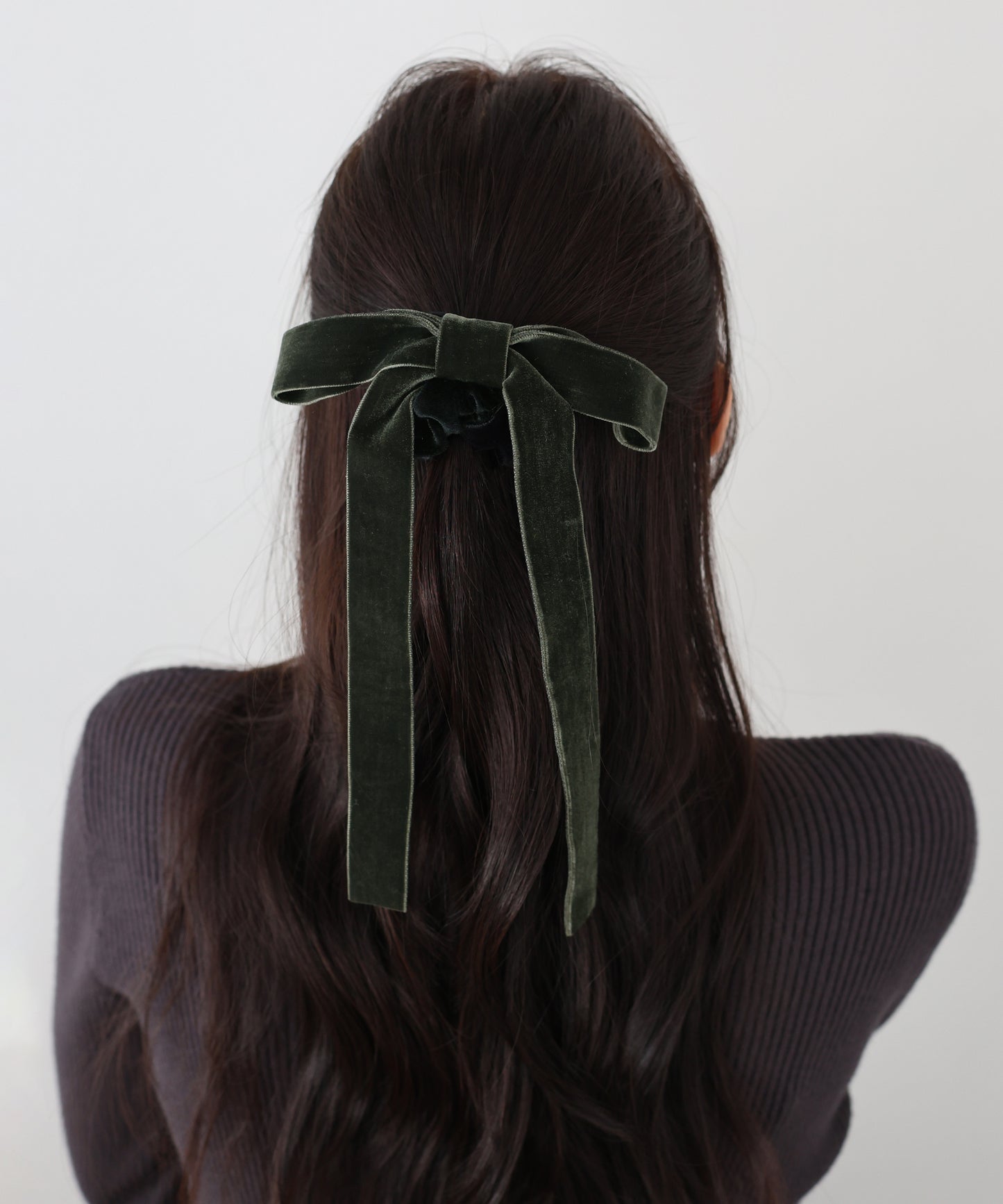 ロングベロアリボンシュシュ【ネコポス】