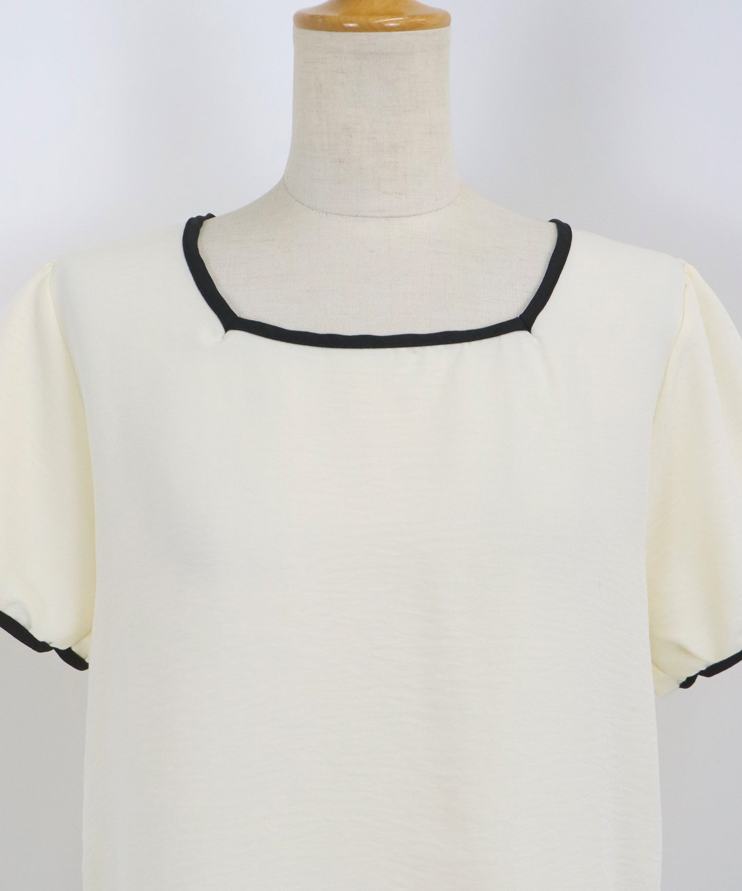 配色スクエアブラウス【ネコポス】