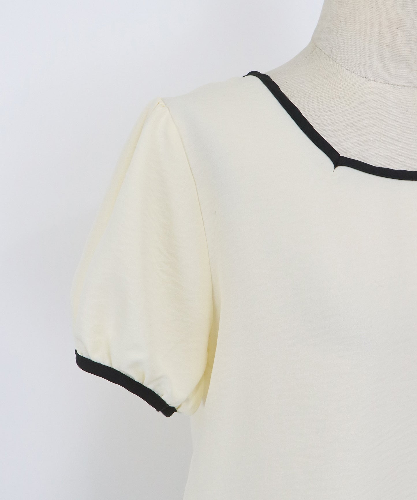 配色スクエアブラウス【ネコポス】