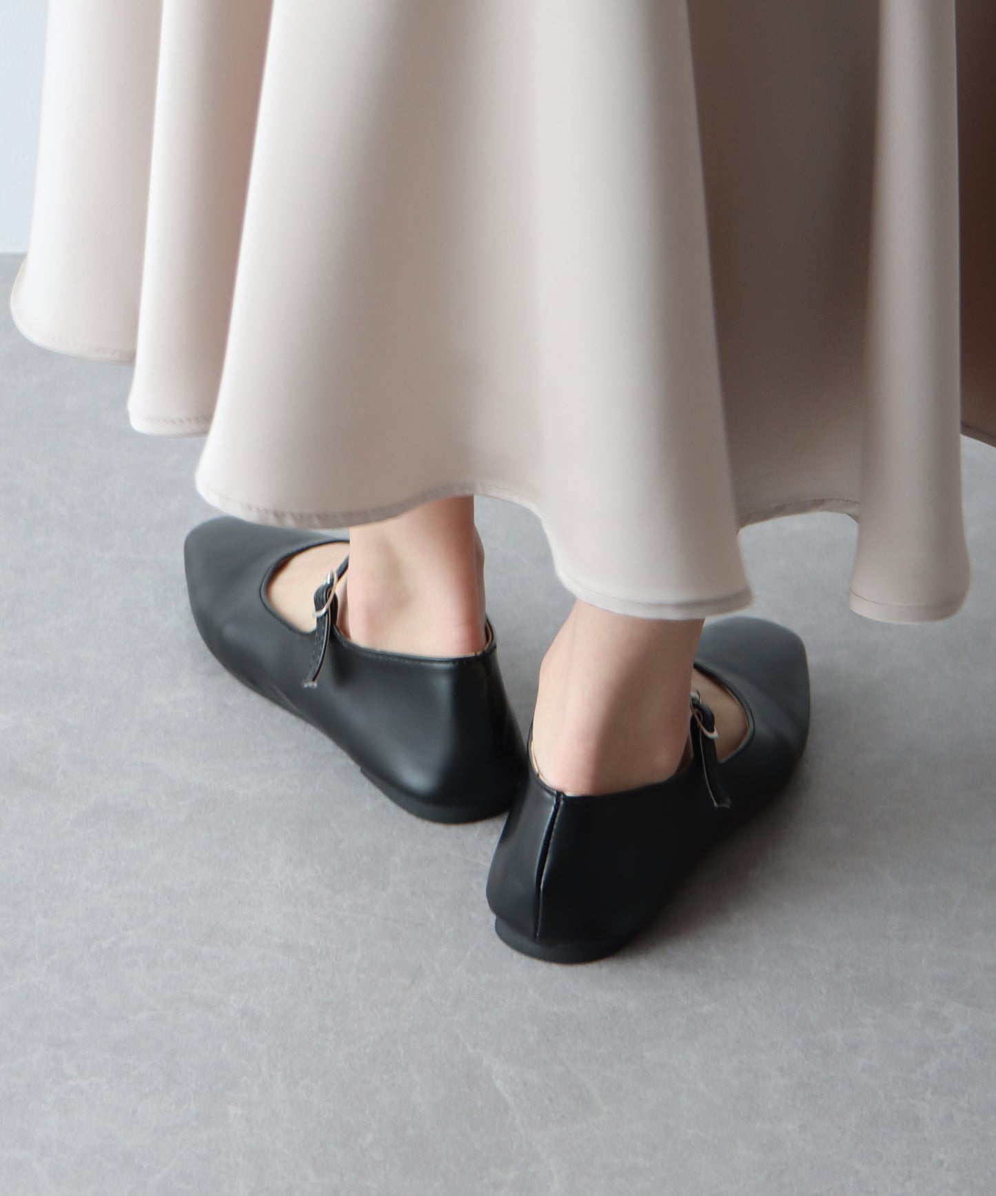 【SALE】ストラップフラットシューズ