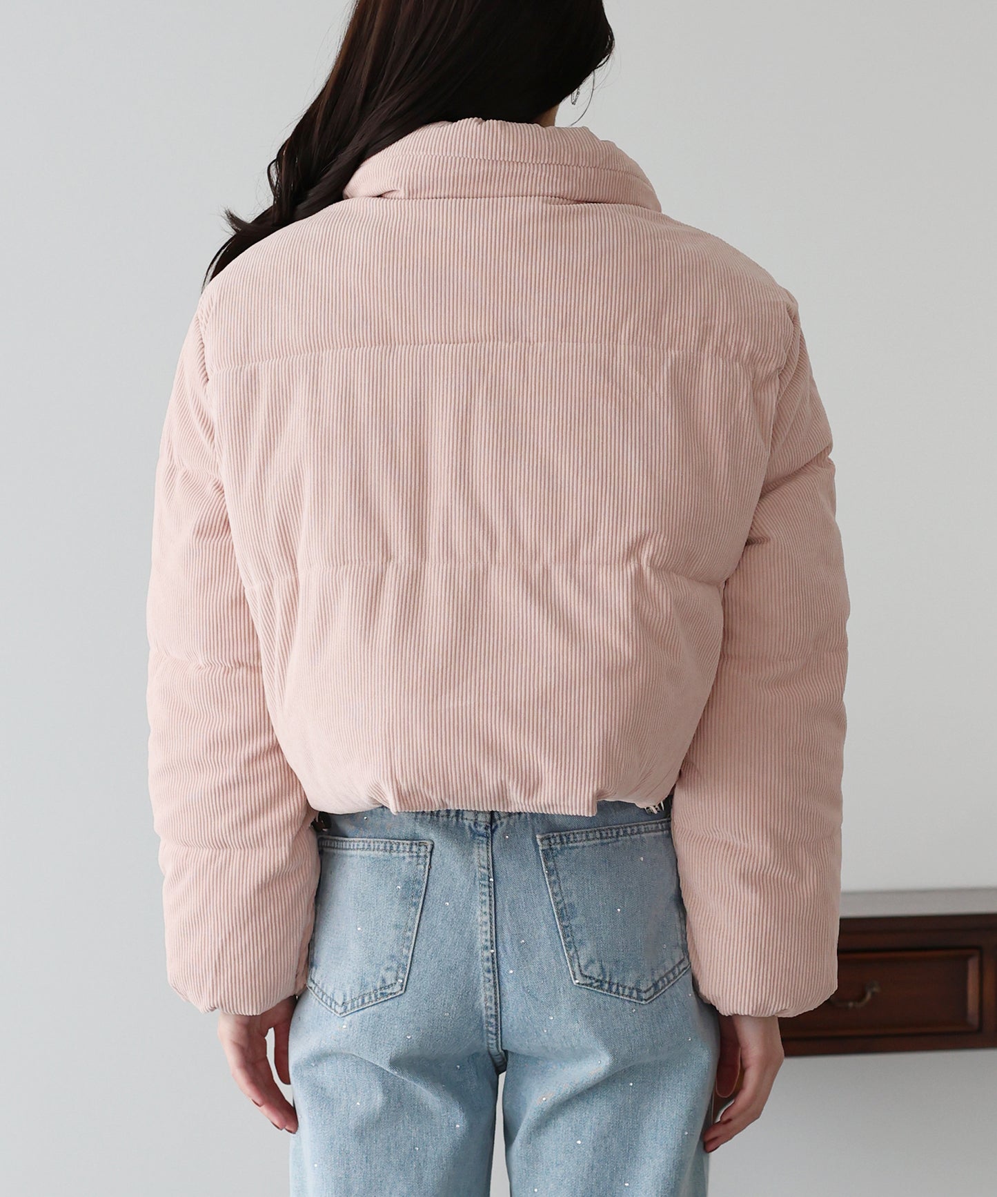 コーデュロイダウンジャケット