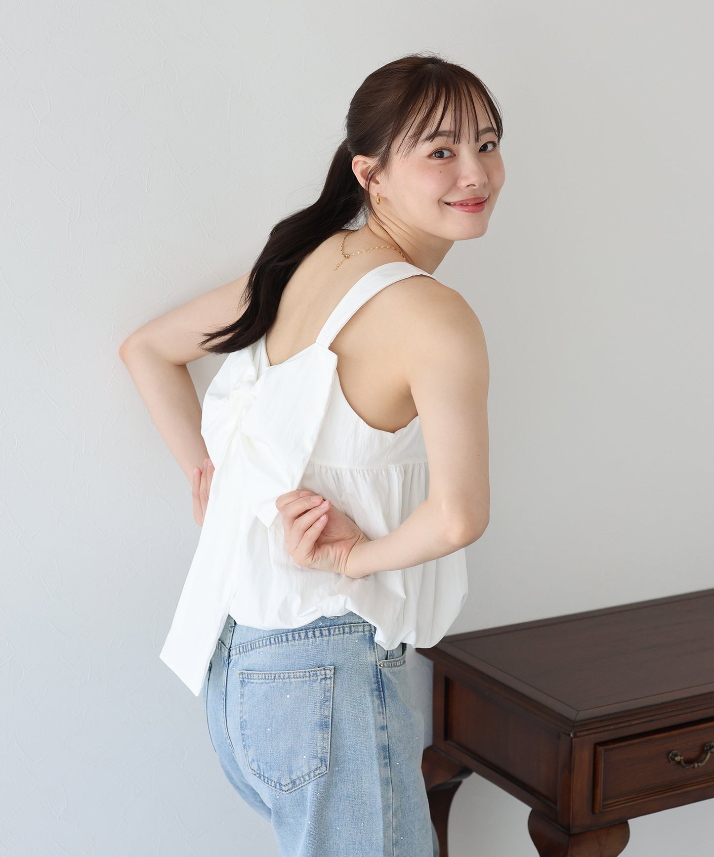 【TIME SALE】2WAYリボンバルーンビスチェ