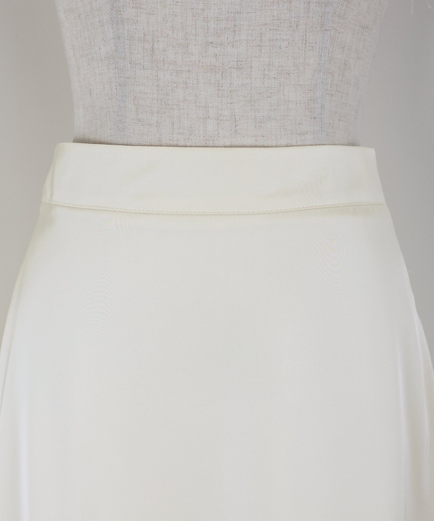 【早割5%OFF】レース切替サテンマーメイドスカート