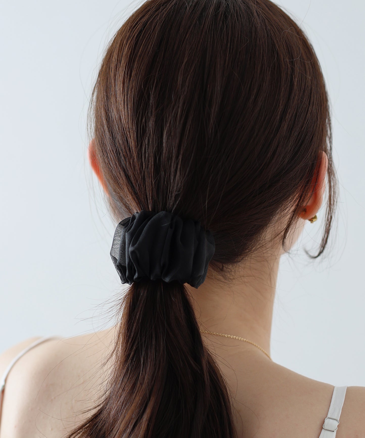 ギャザーオーガンジーヘアカフ
