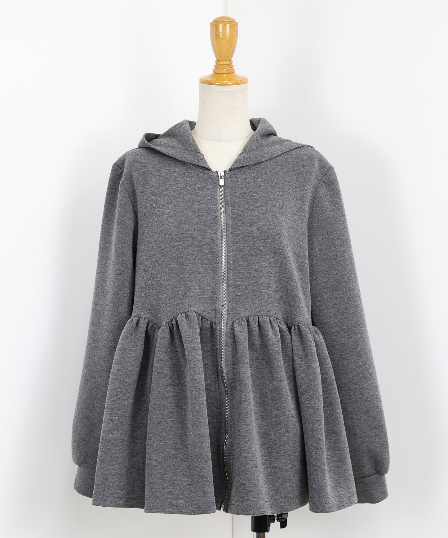 【早割5%OFF】ペプラムパーカー