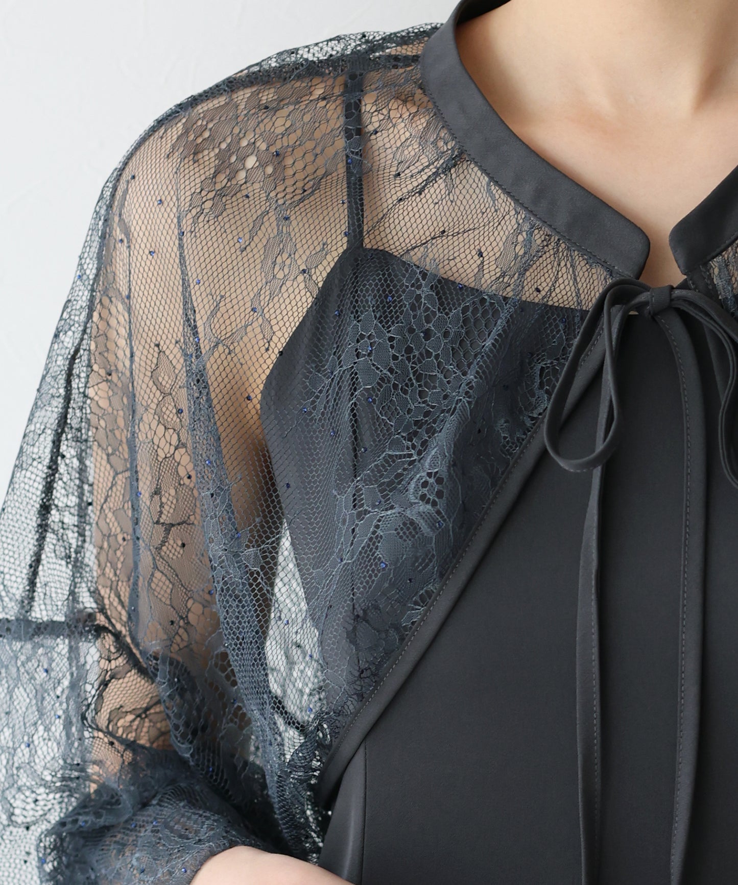 【SALE】レースボレロ×マーメイドワンピースドレス