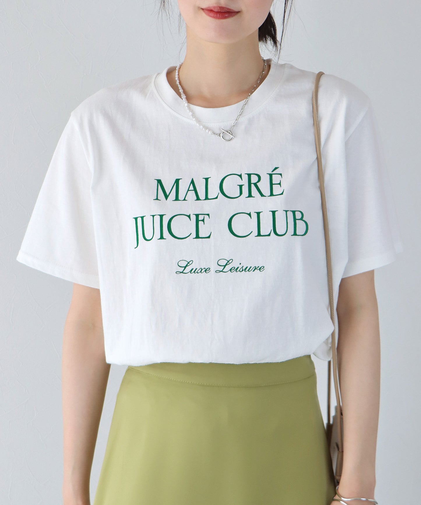 【TIME SALE】MALGRE JUICE CLUBプリントTシャツ【ゆうパケット】