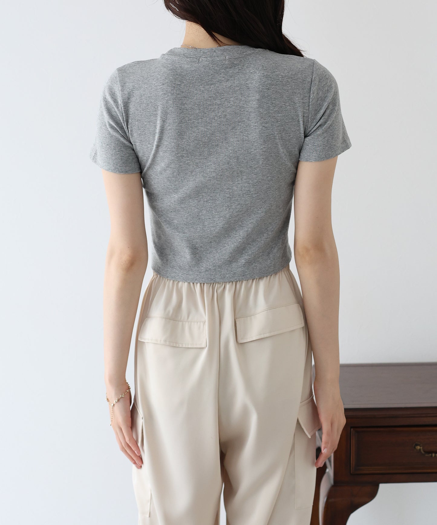 【SALE】レースリボンTシャツ【ネコポス】