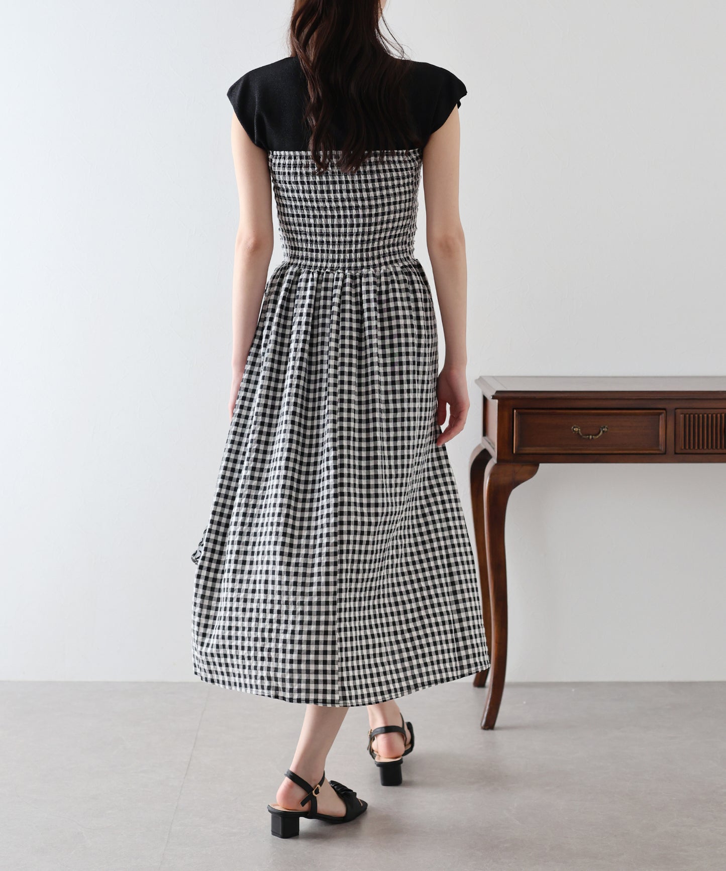 【SALE】タックベアワンピース