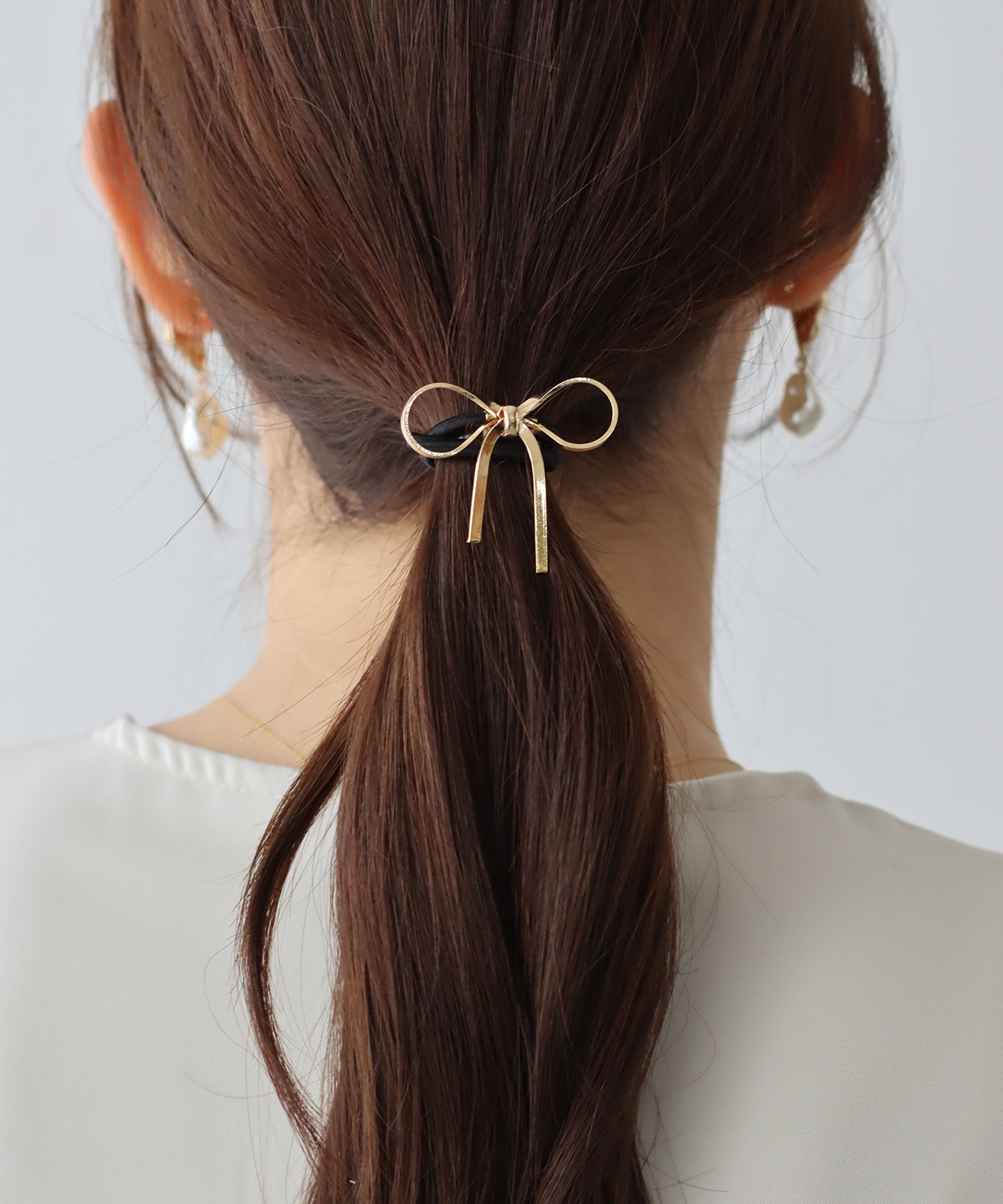 メタルリボンヘアゴム【ネコポス】