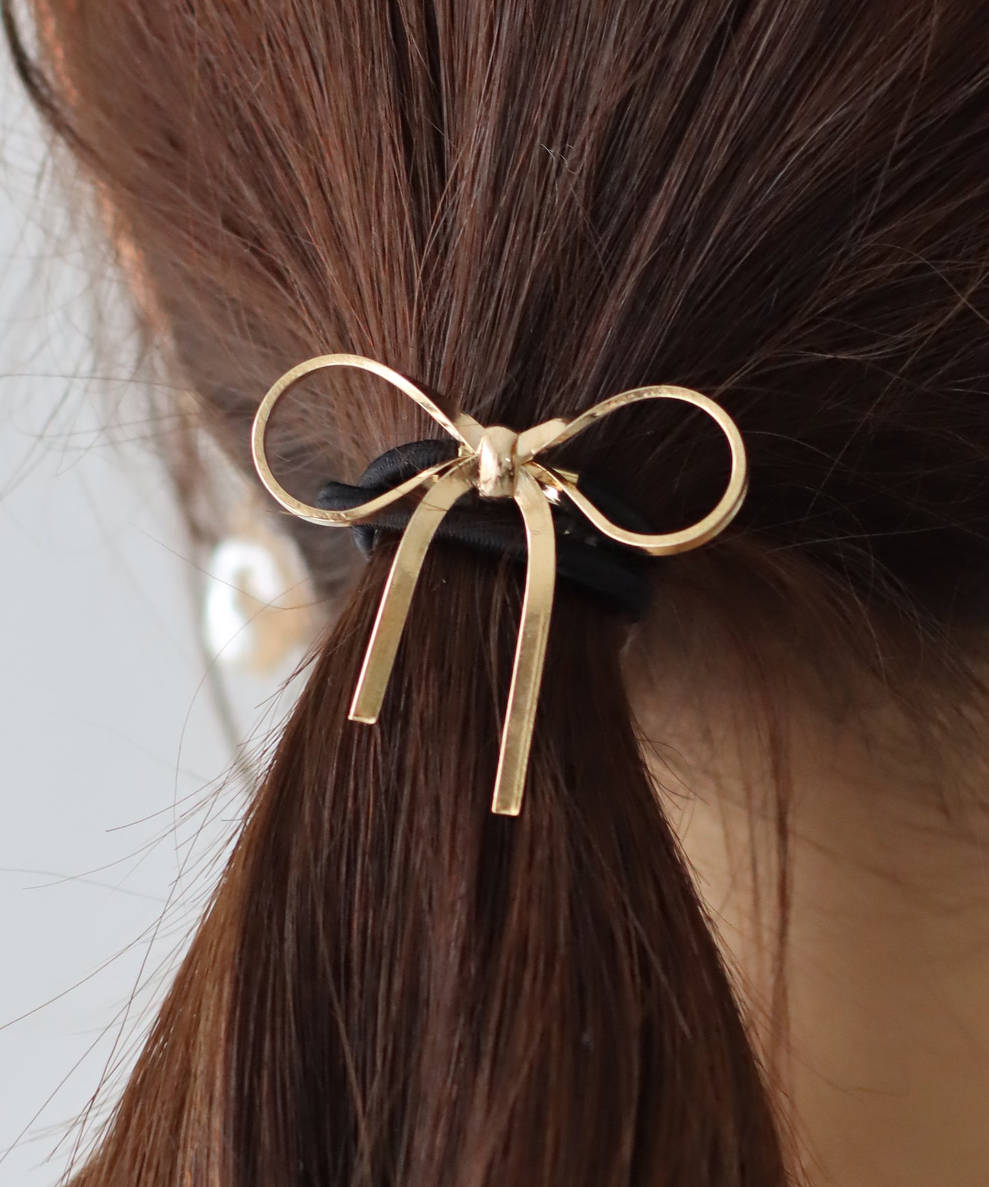 メタルリボンヘアゴム【ネコポス】