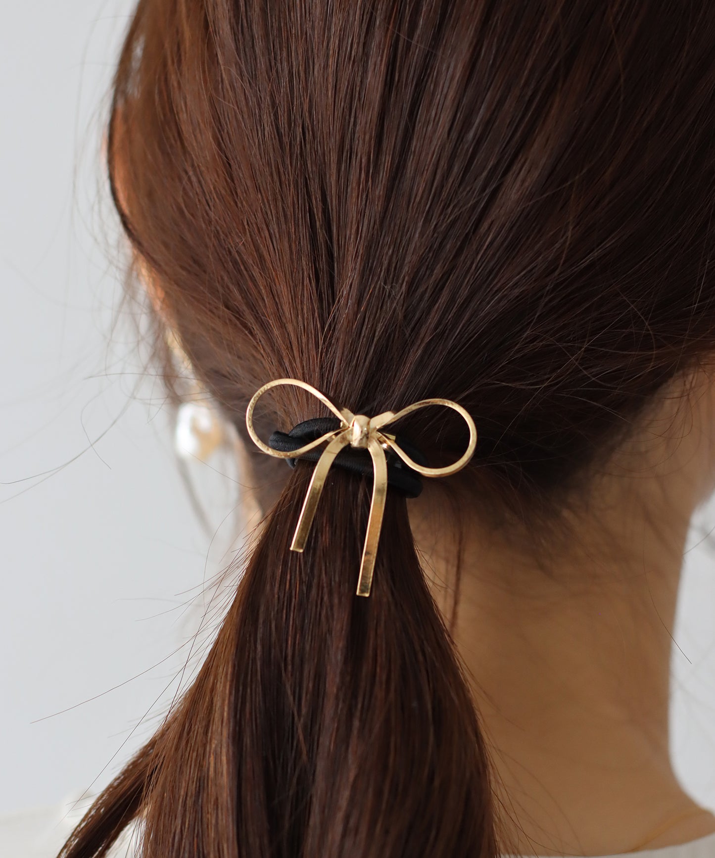 メタルリボンヘアゴム【ネコポス】