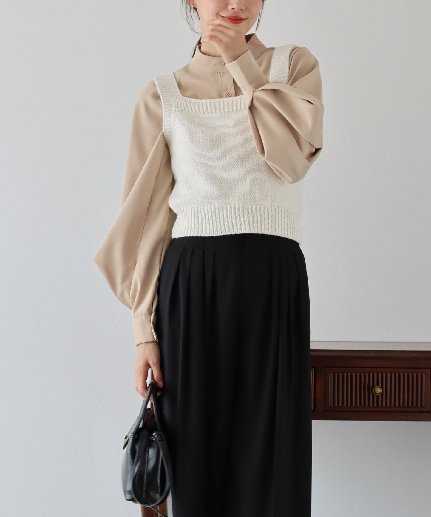 【TIME SALE】ニットビスチェ