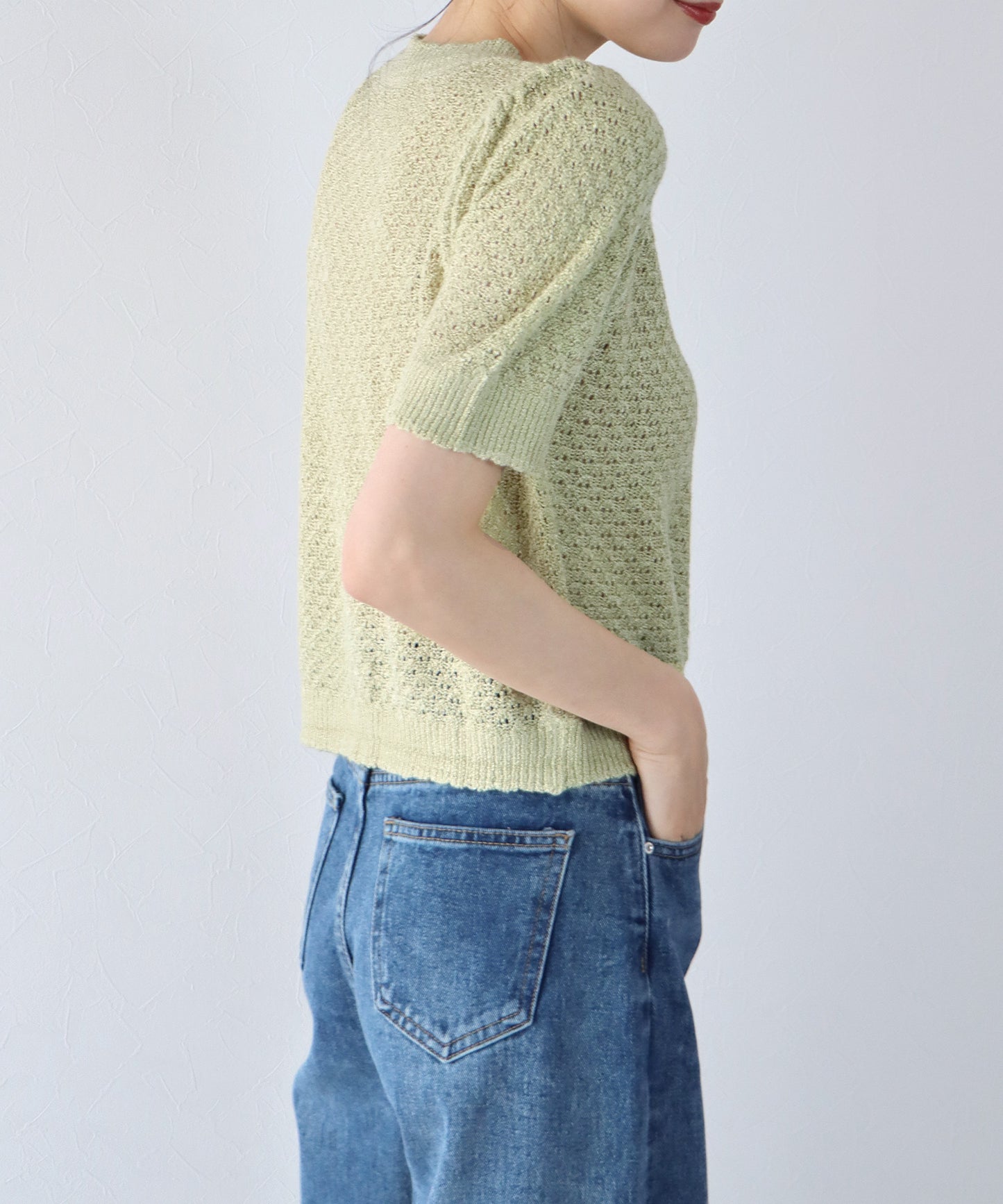 【SALE】パールボタンカーディガン
