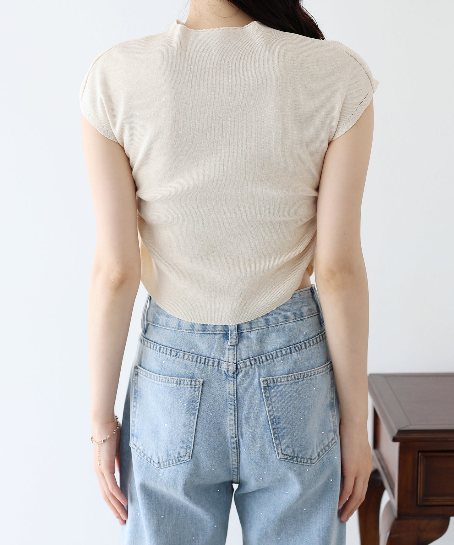 【SALE】リボンフレンチニット【ネコポス】