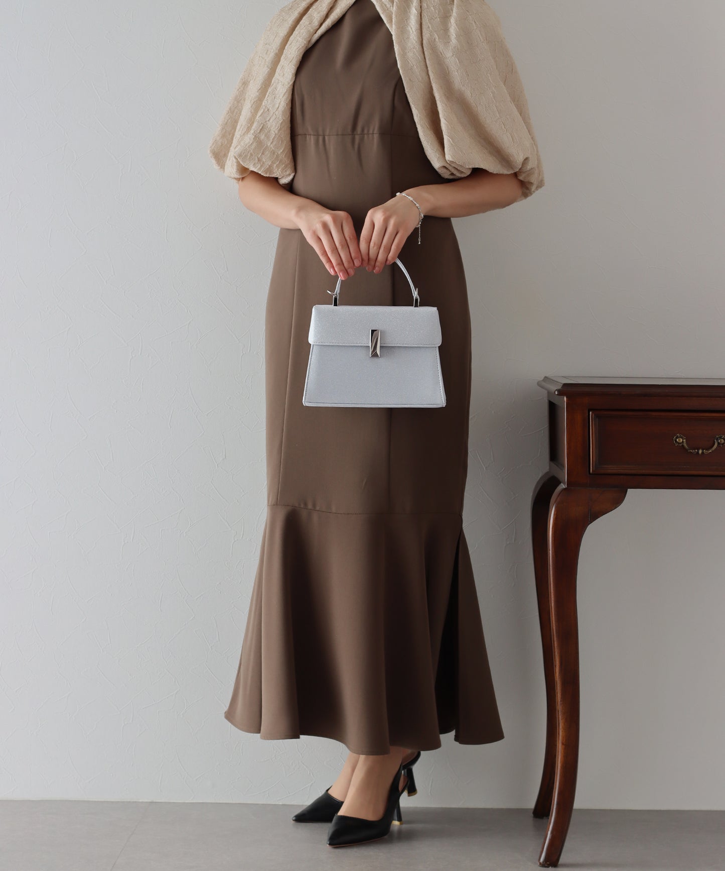 【TIME SALE】2WAYラメハンドバッグ