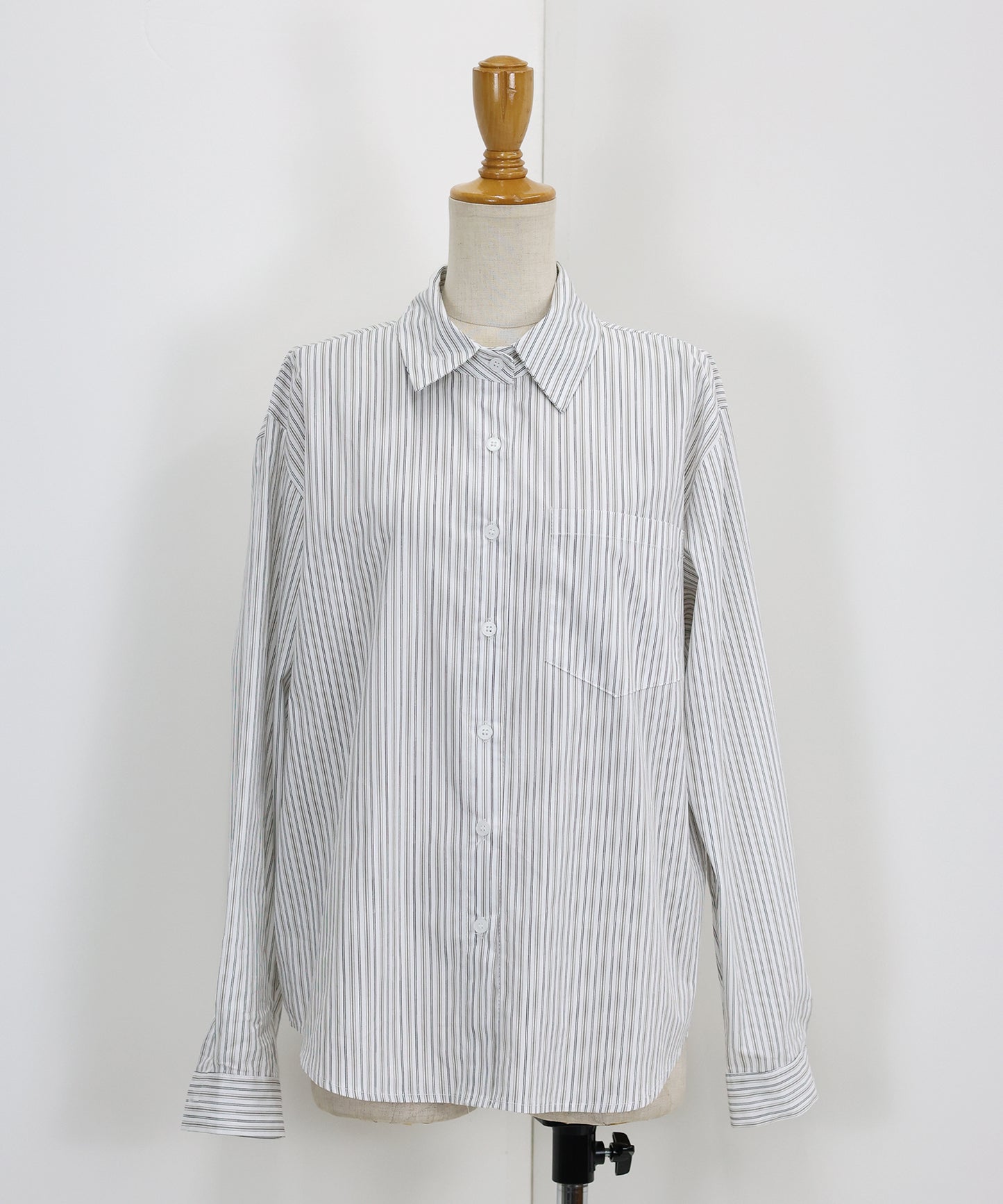 【SALE】カラーストライプシャツ【ネコポス】