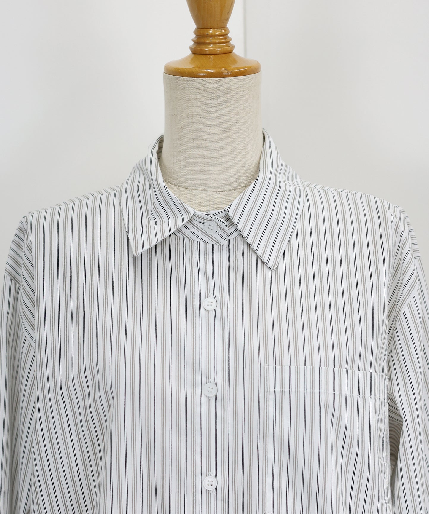 【SALE】カラーストライプシャツ【ネコポス】