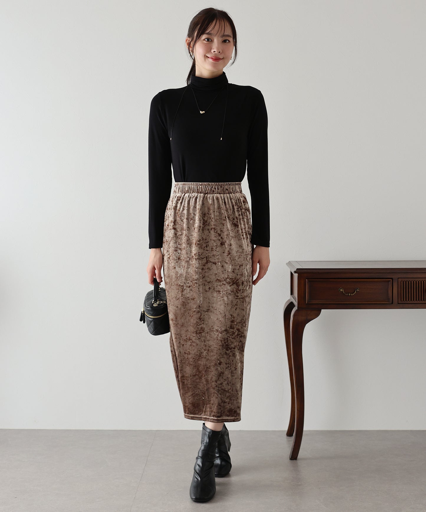 【SALE】タートルネックカットソー【ネコポス】