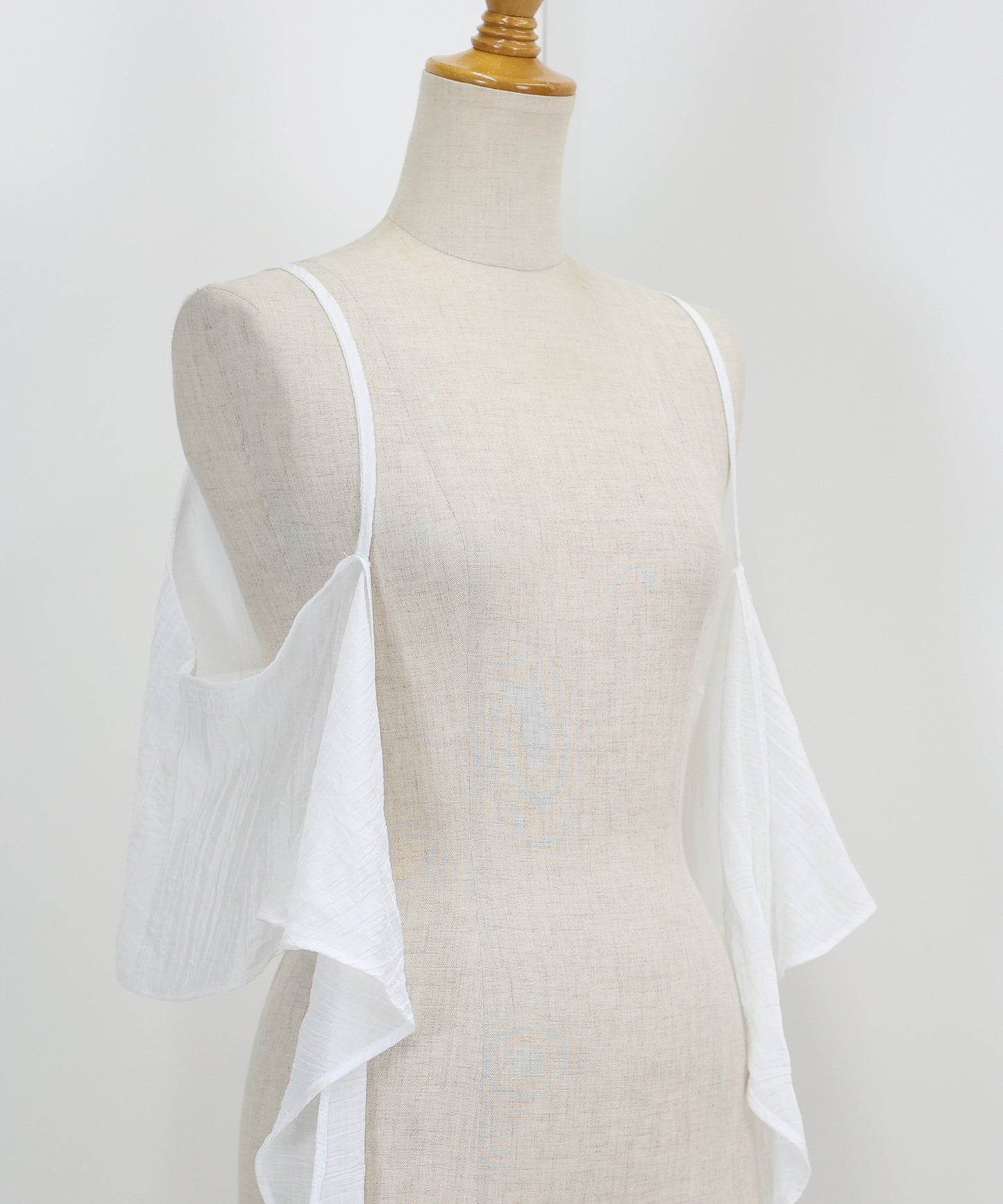 【SALE】リボンビスチェ付きブラウス