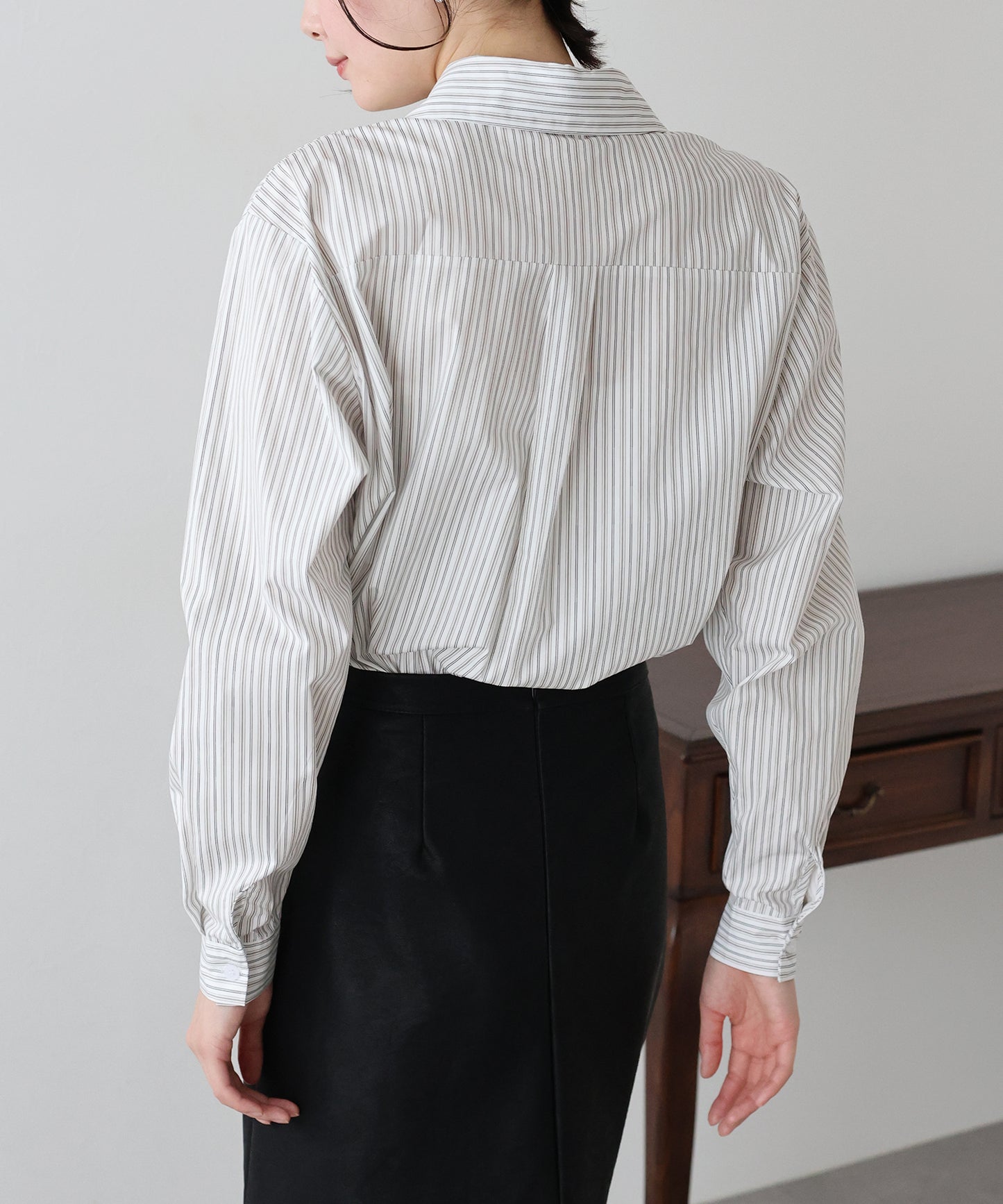 【SALE】カラーストライプシャツ【ネコポス】