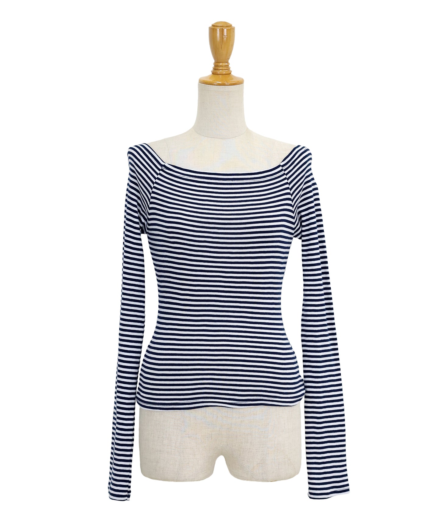 オフショルボーダーTシャツ【ネコポス】