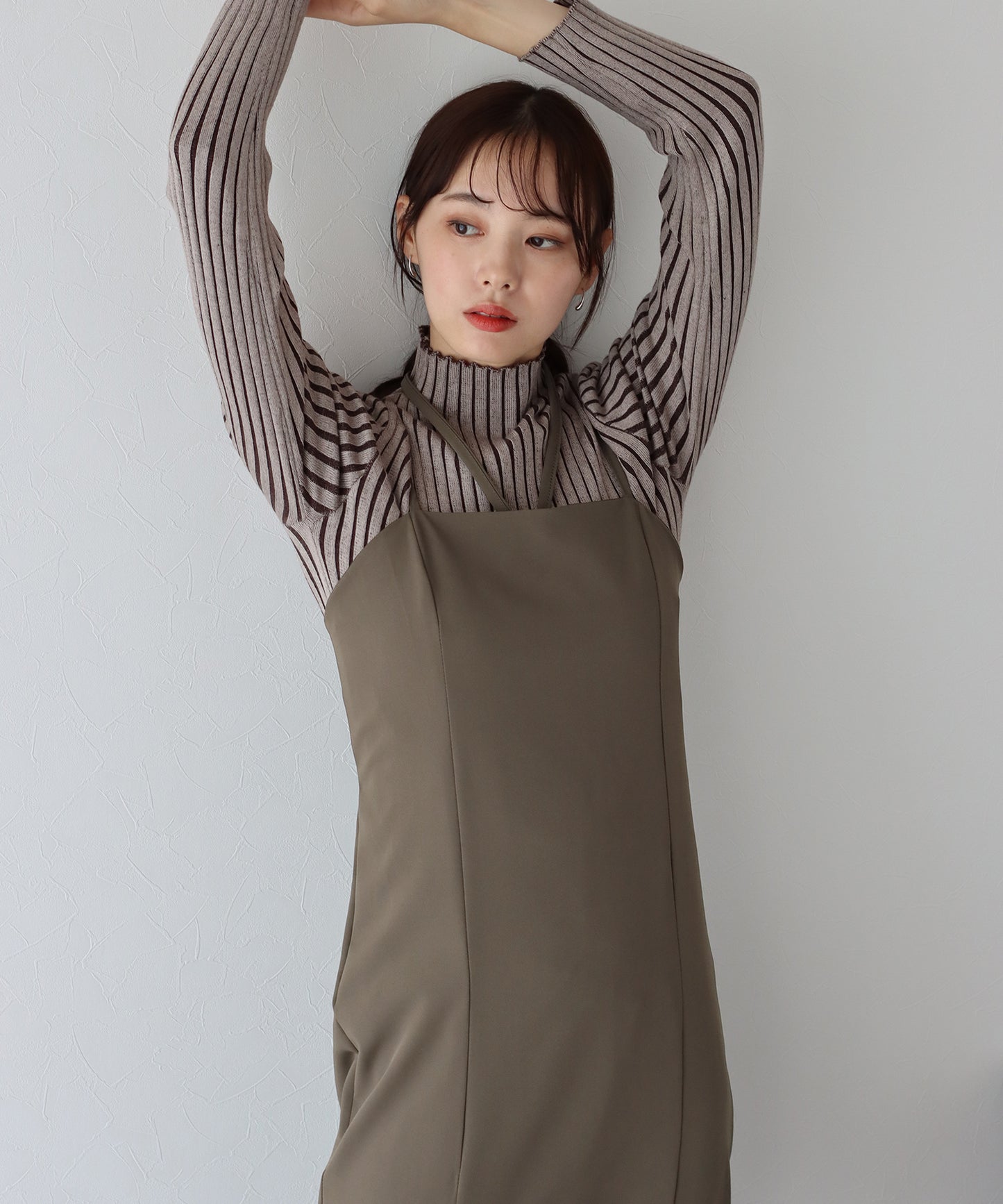 【SALE】Iラインホルターキャミワンピース