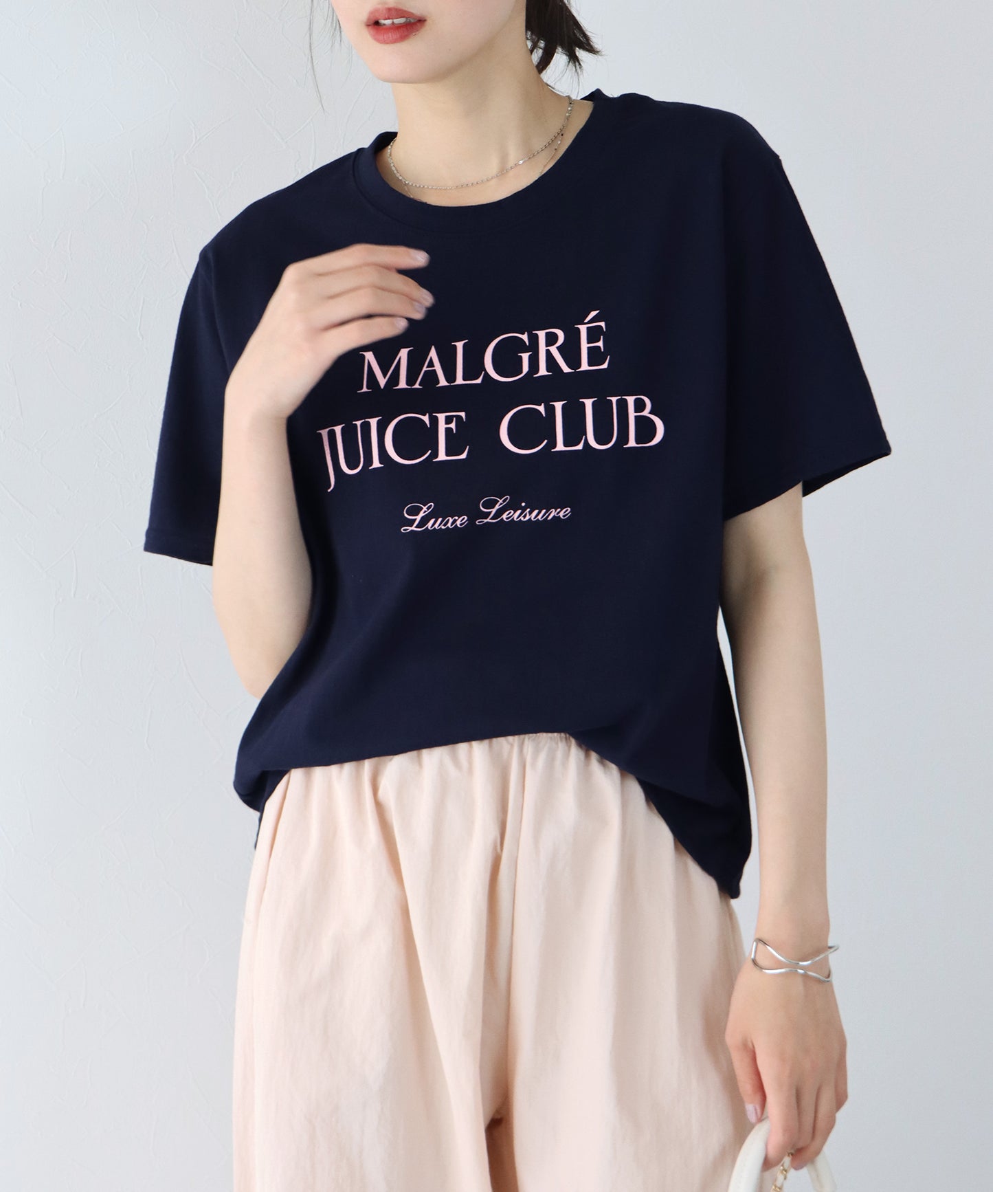 【TIME SALE】MALGRE JUICE CLUBプリントTシャツ【ゆうパケット】