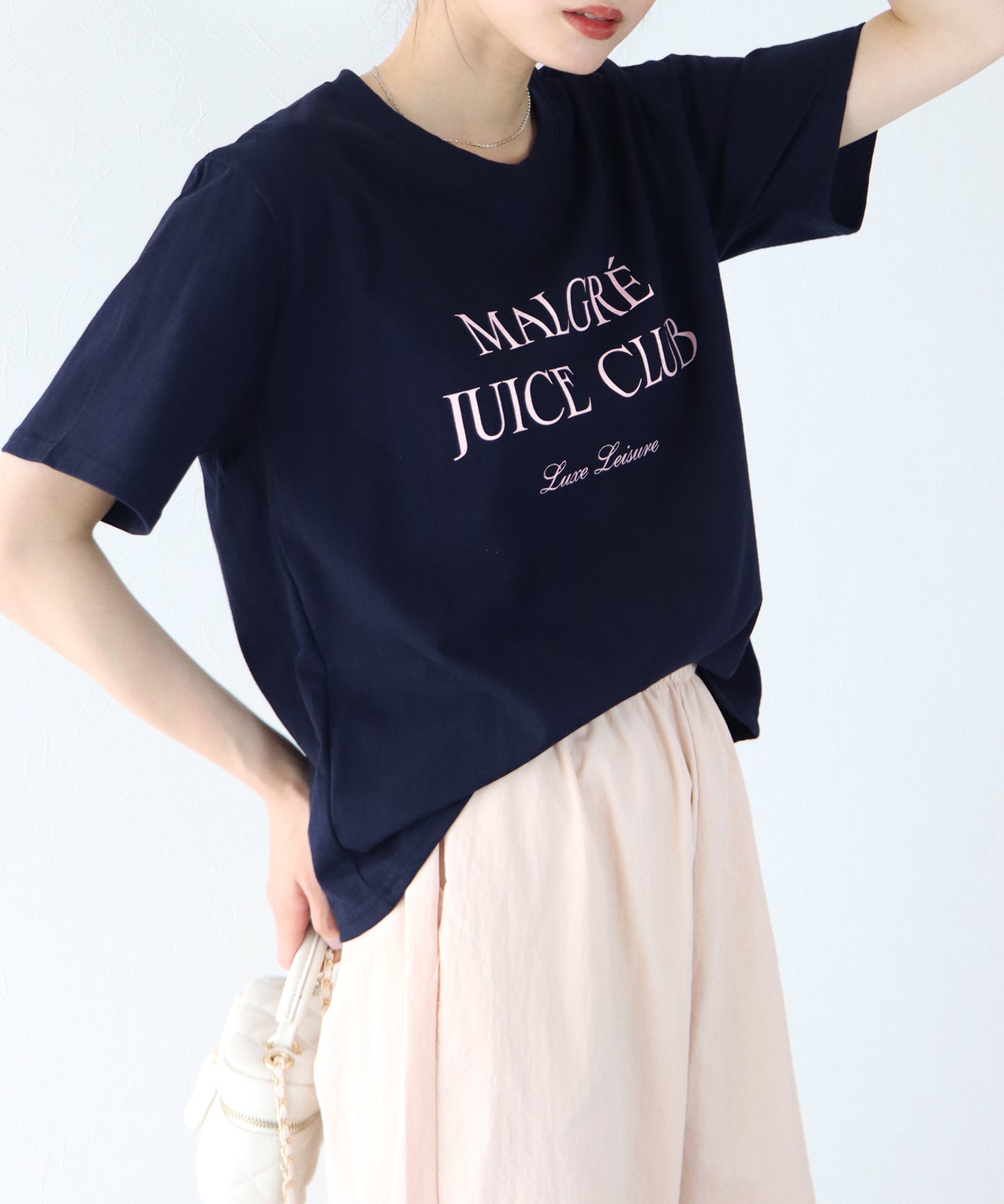 【TIME SALE】MALGRE JUICE CLUBプリントTシャツ【ゆうパケット】