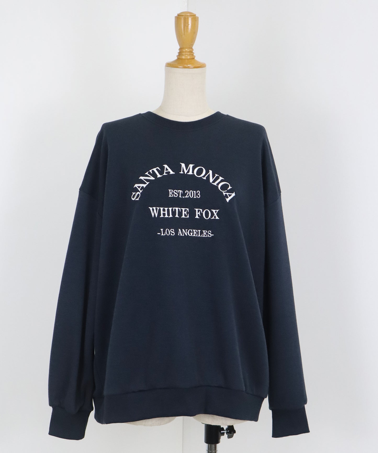 【TIME SALE】裏起毛刺繍スウェット