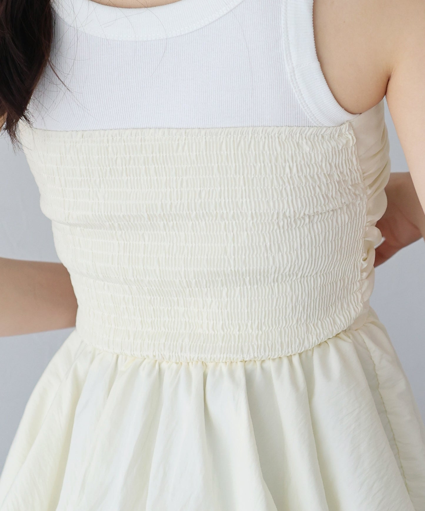 【TIME SALE】ベアバルーンペプラムビスチェ【ネコポス】