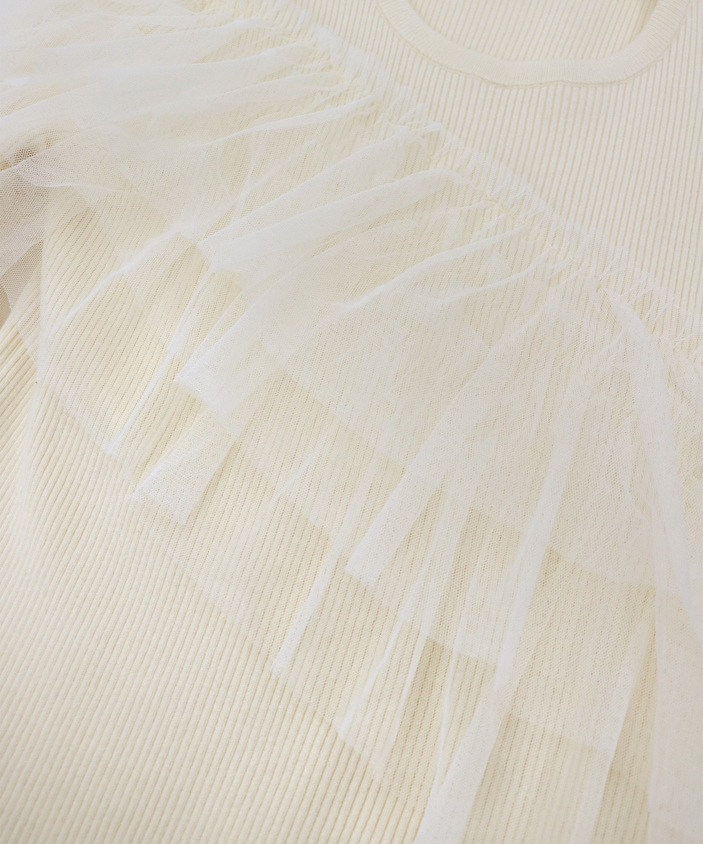 【TIME SALE】アシメチュールニット